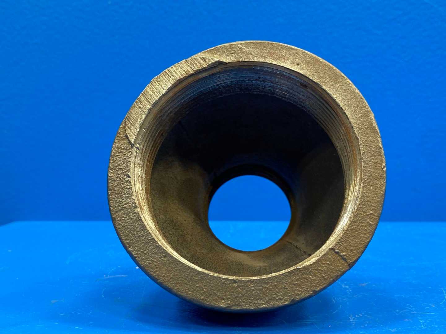 3" x 1-1/2" Black Mal Iron Reducing Coupling (155454) (Plumbing supply now)