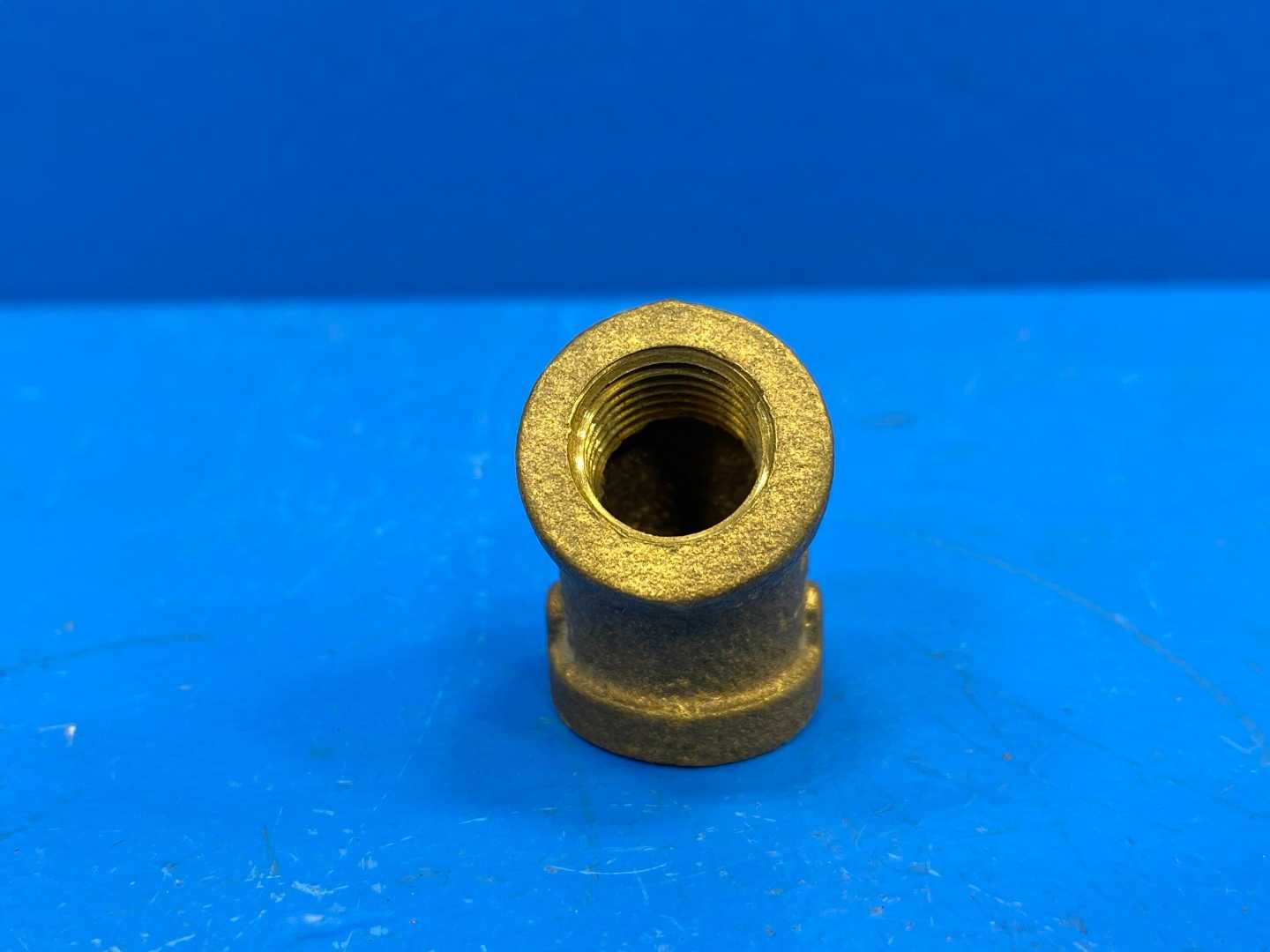 Pipe Fitting Brass Class 125 45° Elbow 1/4" NPT Female (922980397)