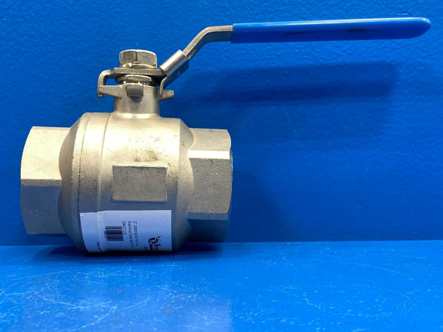 2" 1000 WOG Full Port Stainless Steel Ball Valve (0427115)