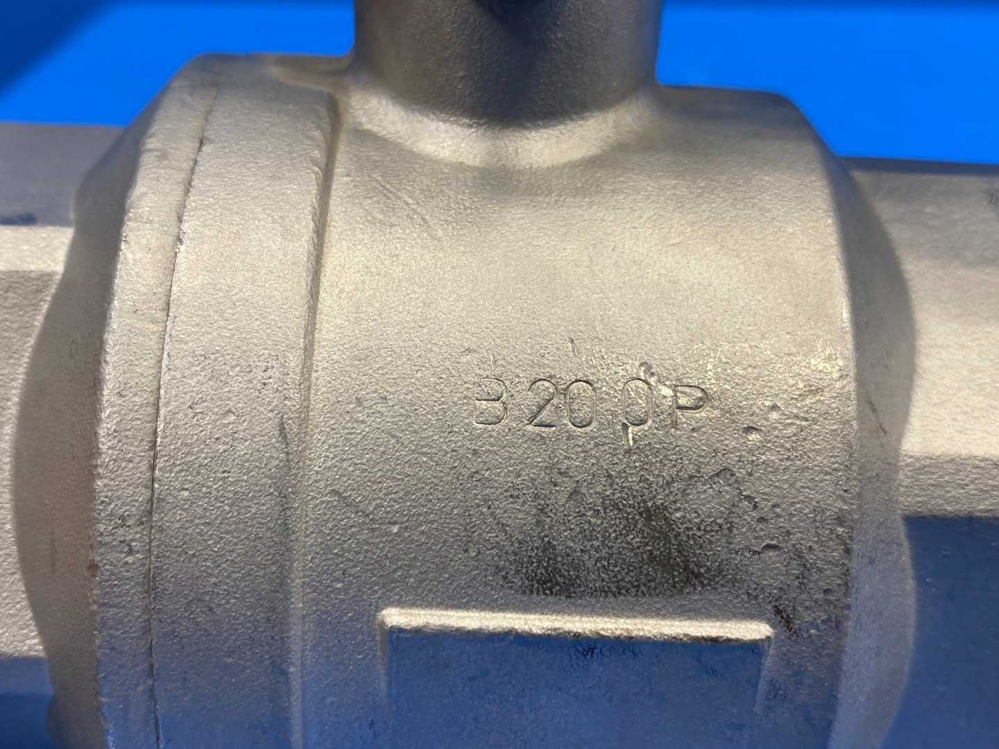 2" 1000 WOG Full Port Stainless Steel Ball Valve (0427115)