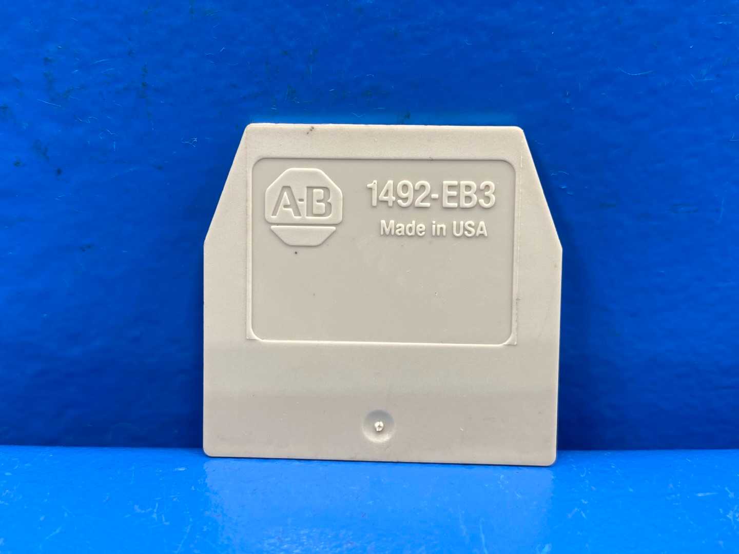 Allen Bradley 1492-EB3 Terminal End Barrier / Cover