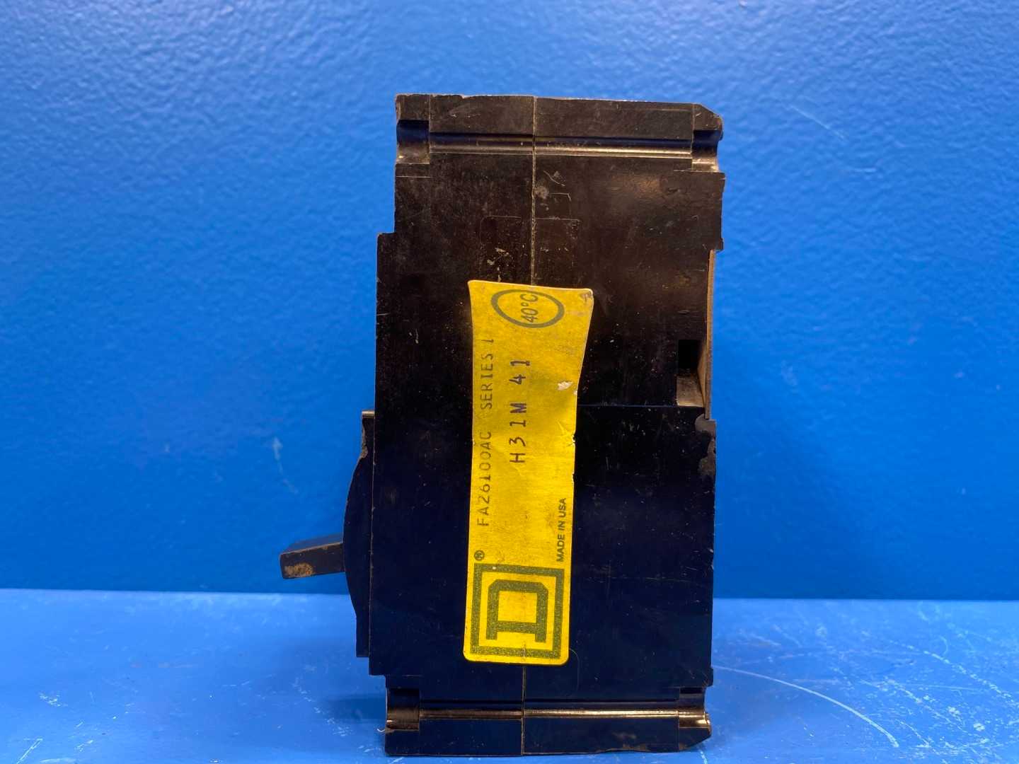 Square D FA26100AC Circuit Breaker