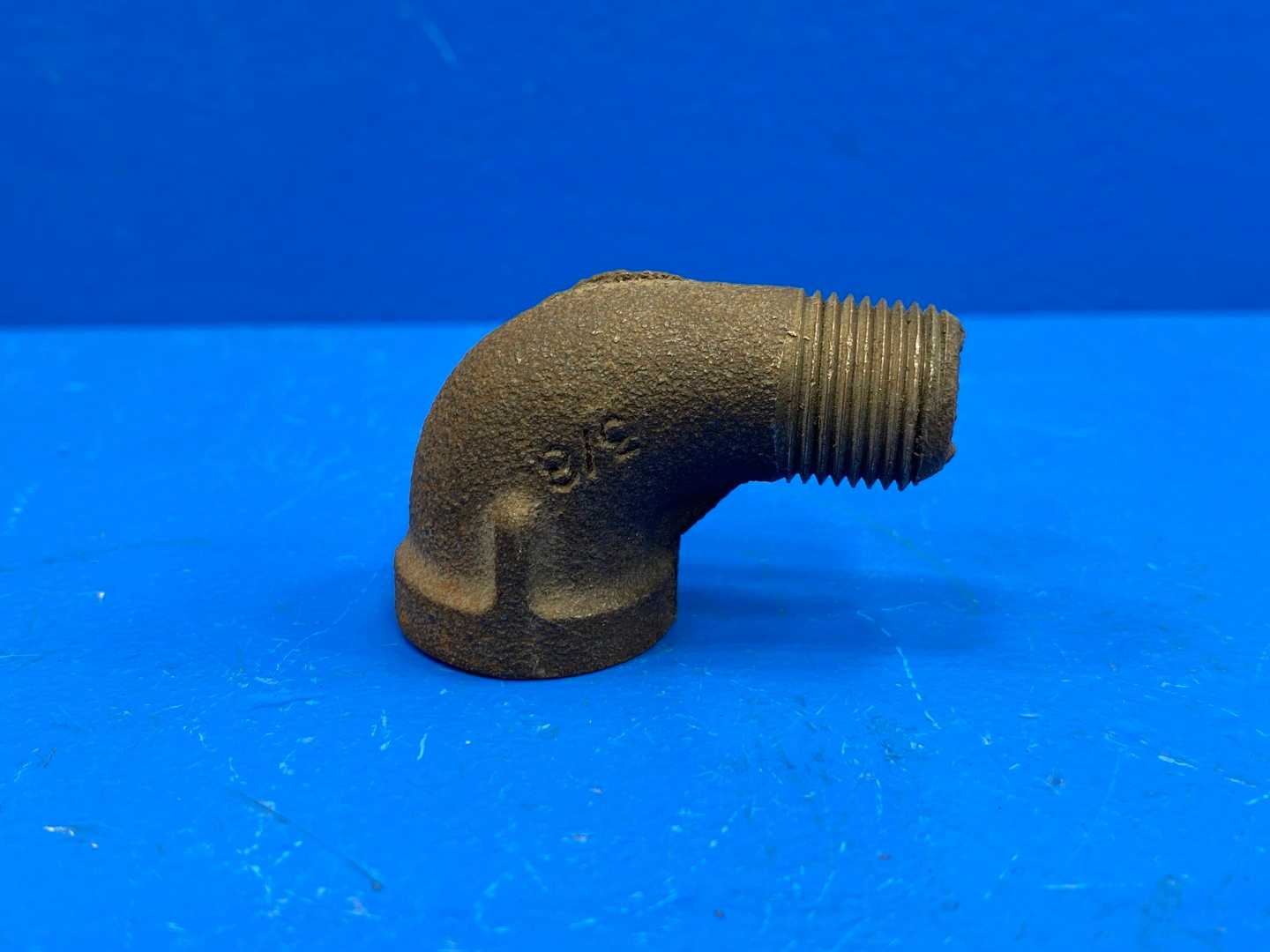 3/8" NPSC 90° 150 lb Black Malleable Iron Street Pipe Elbow (66230)
