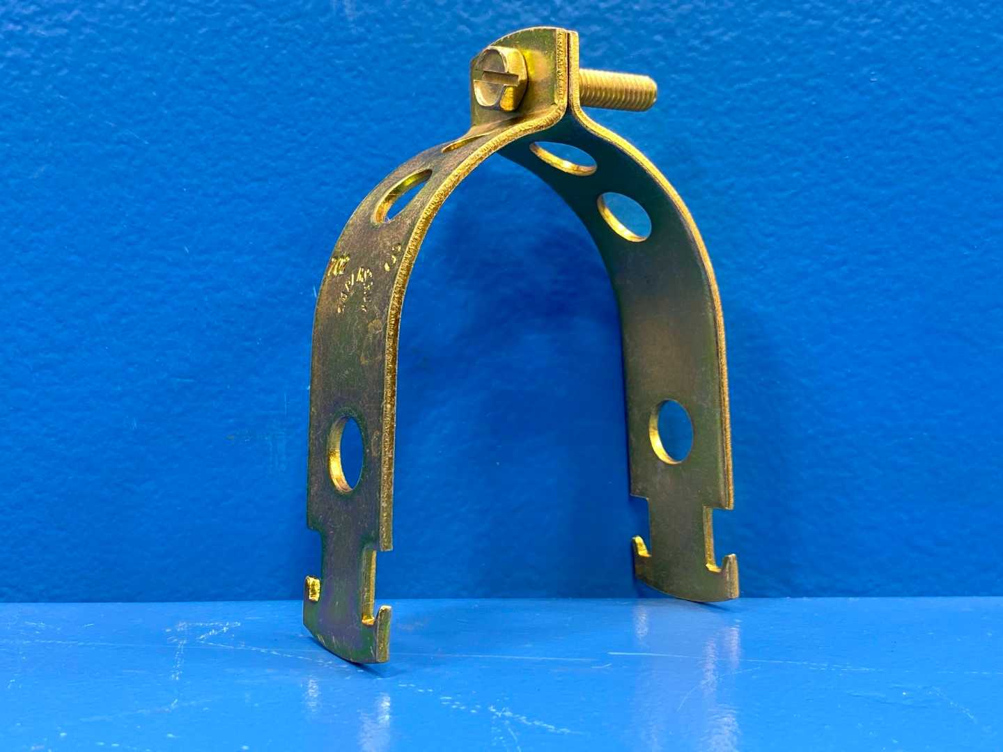 3" Tube Size x 3.125" O.D. Copper Zinc Dichromate Strut Clamp (11494473)