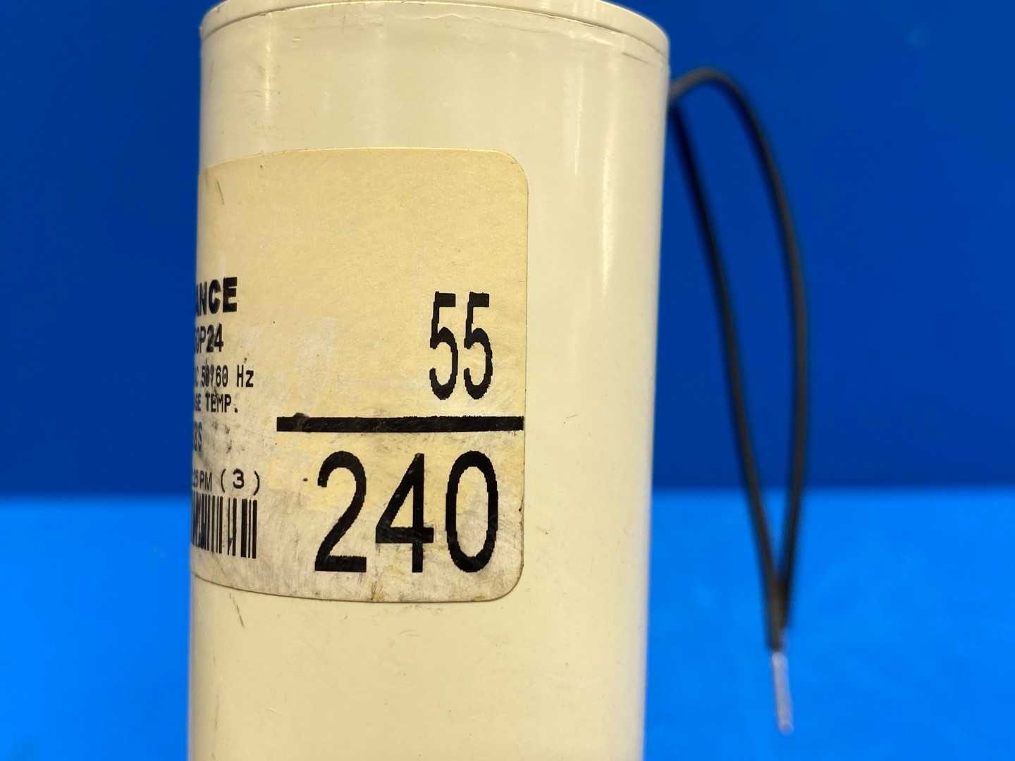 Advance 7C550P24 Capacitor 240Vac, 50/60Hz, 55FMD 