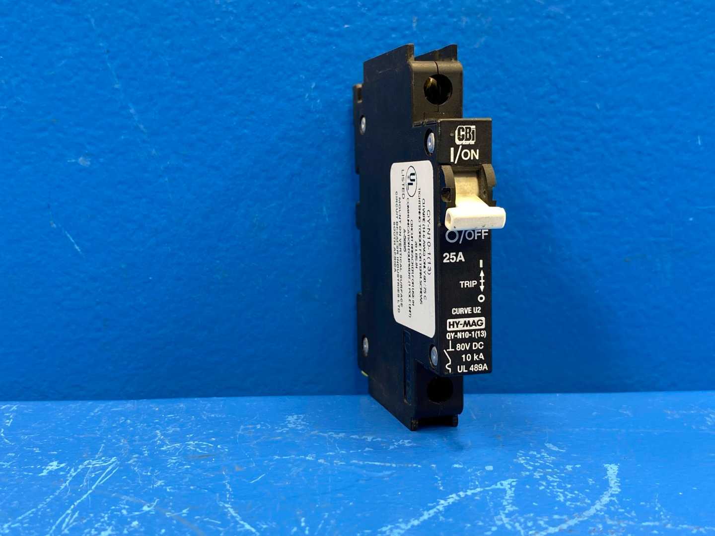 CBI QY-N10-1(13) 25A 1 Pole Circuit Breaker