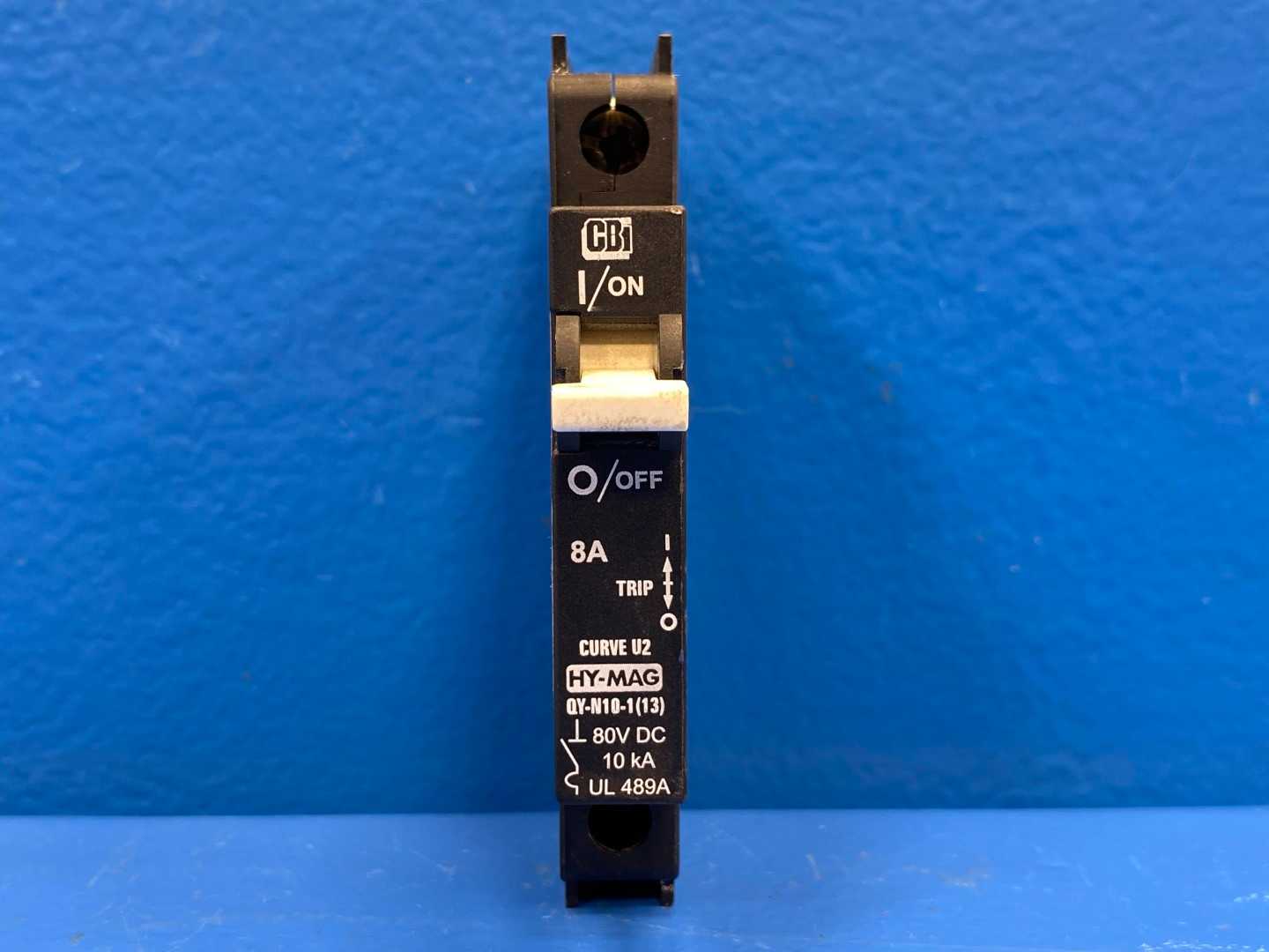 CBI QY-N10-1(13) 8A 1 Pole Circuit Breaker