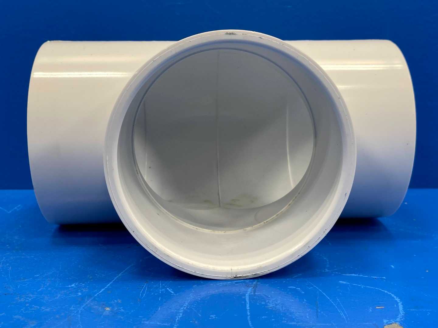 4" Slip 150 lb PVC Pipe Tee