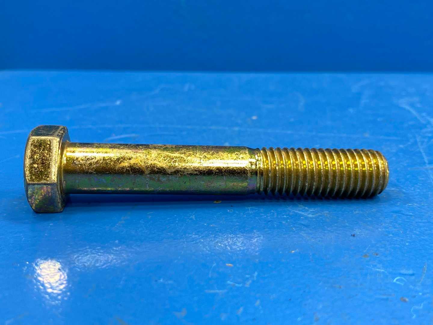 1/2" x 4" Zinc Hex Cap Bolt