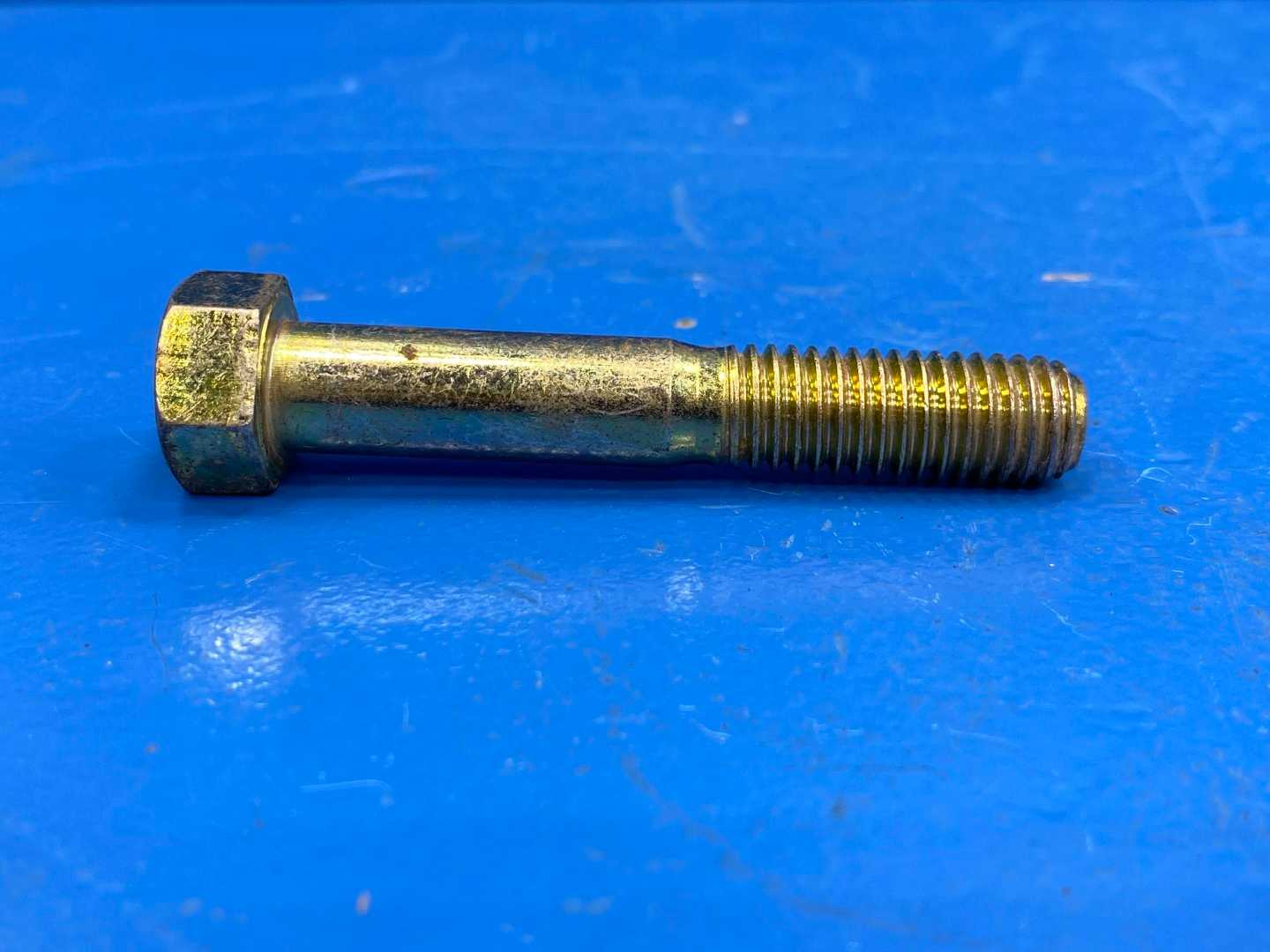 1/4" x 3" Zinc Hex Cap Bolt