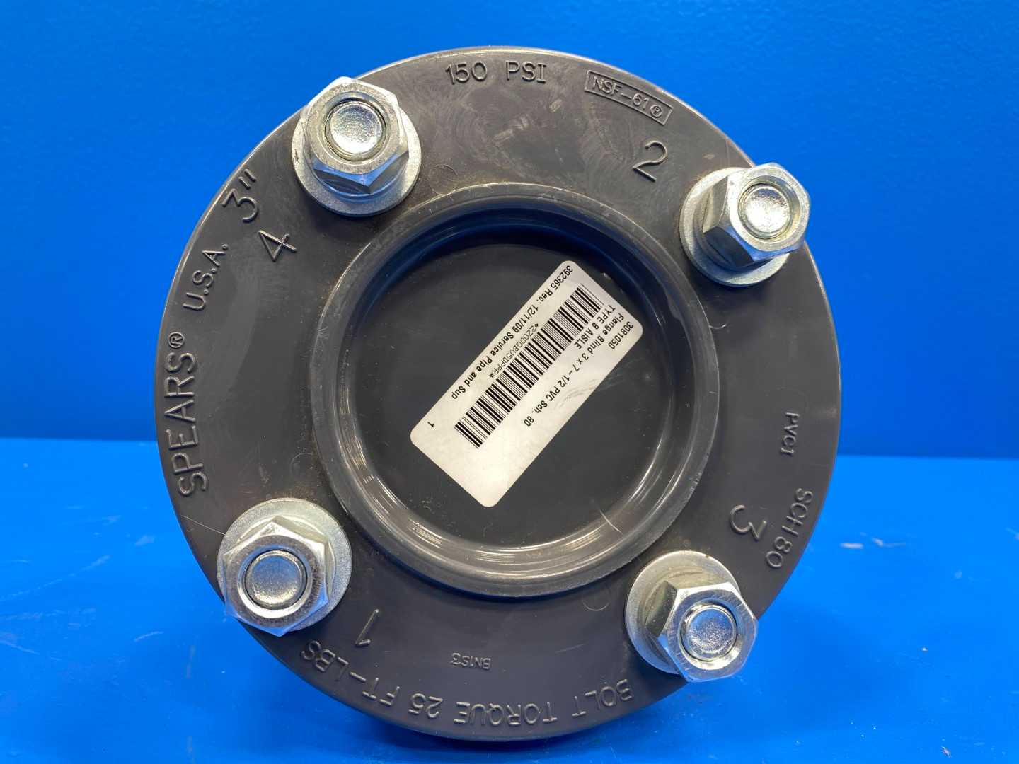 Fernco 3" Plastic with Flange Comp 3" and Flange Bline 3" (1 whole Unit)