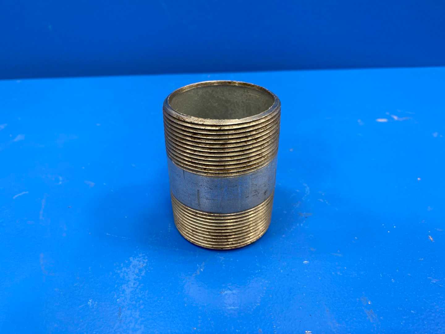 2" x 3" Sch 40 Galvanized Pipe Nipple