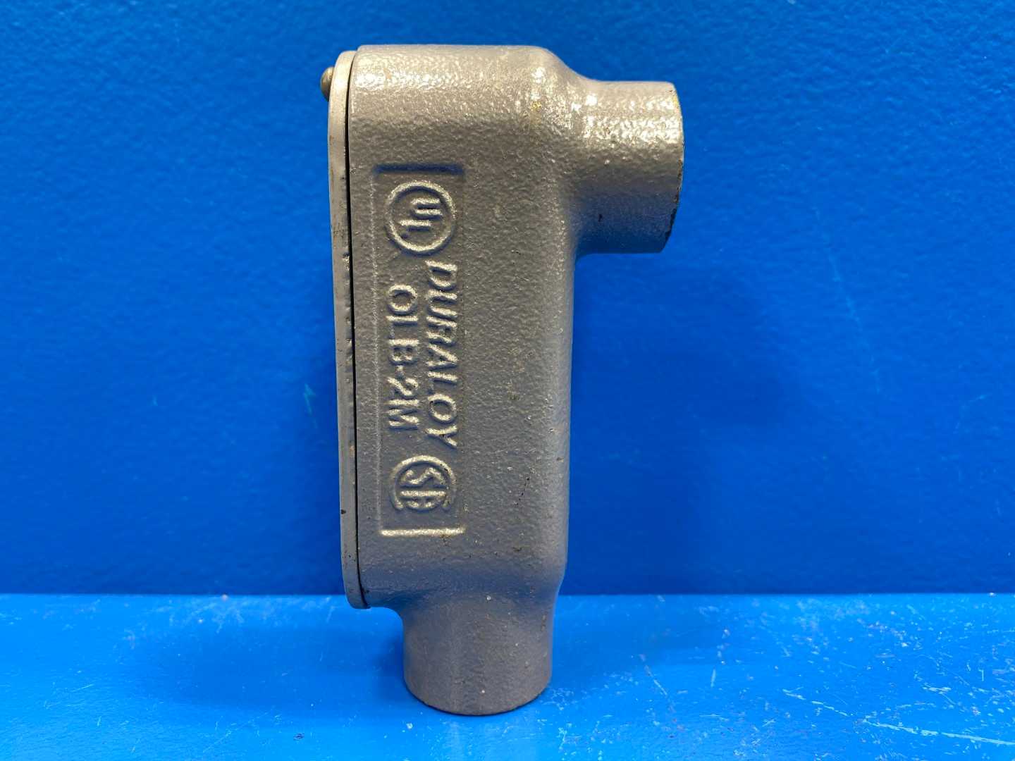 Killark Duraloy 3/4" OLB-2M Conduit Body With Cover