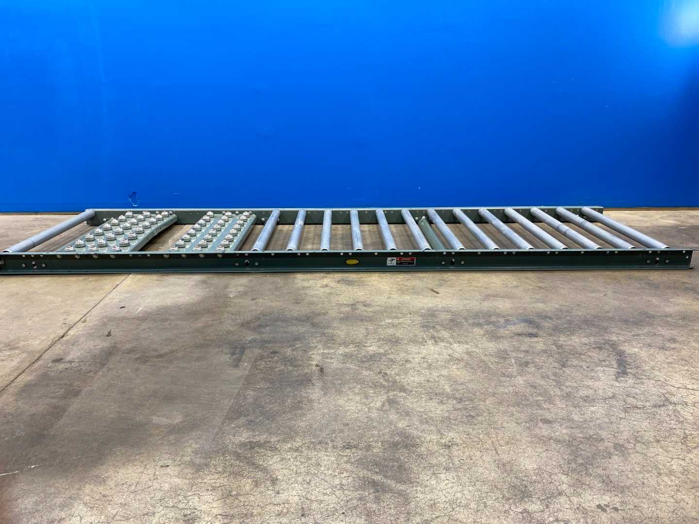 Hytrol Conveyor Belt with Ball Transfer Plate 120" x 32" x 5"