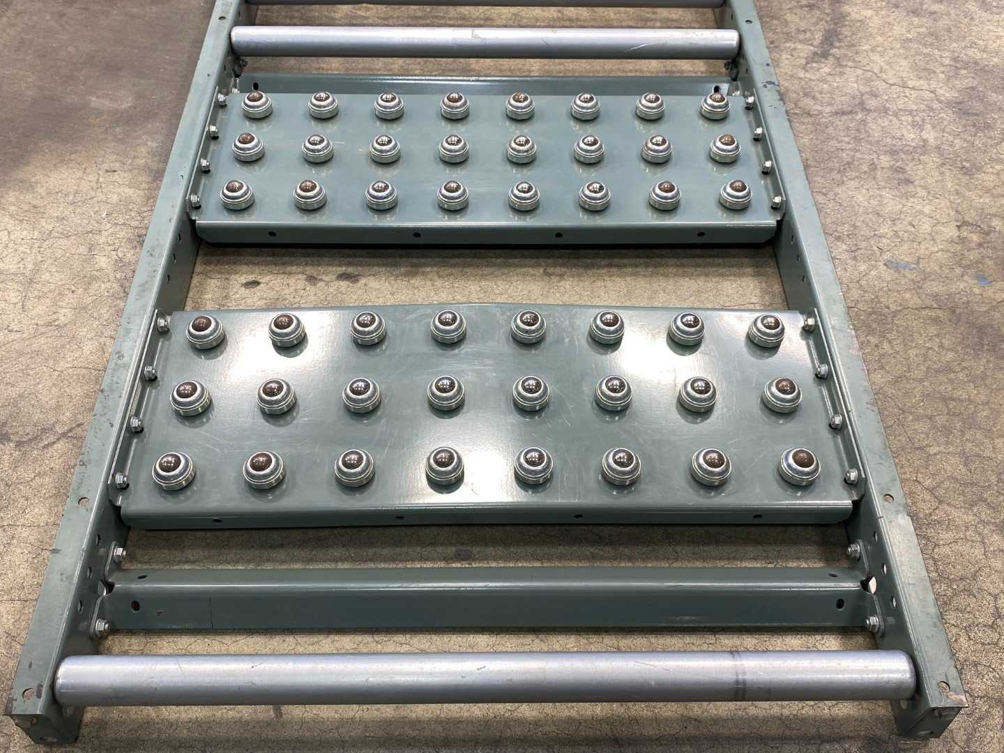 Hytrol Conveyor Belt with Ball Transfer Plate 120" x 32" x 5"