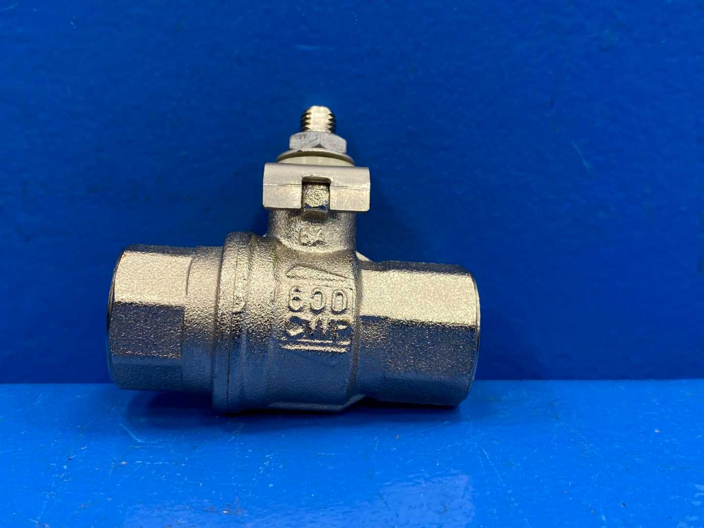 BRADLEY Horizontal  Stay Open Valve 1/2" 600 CWP No Lever