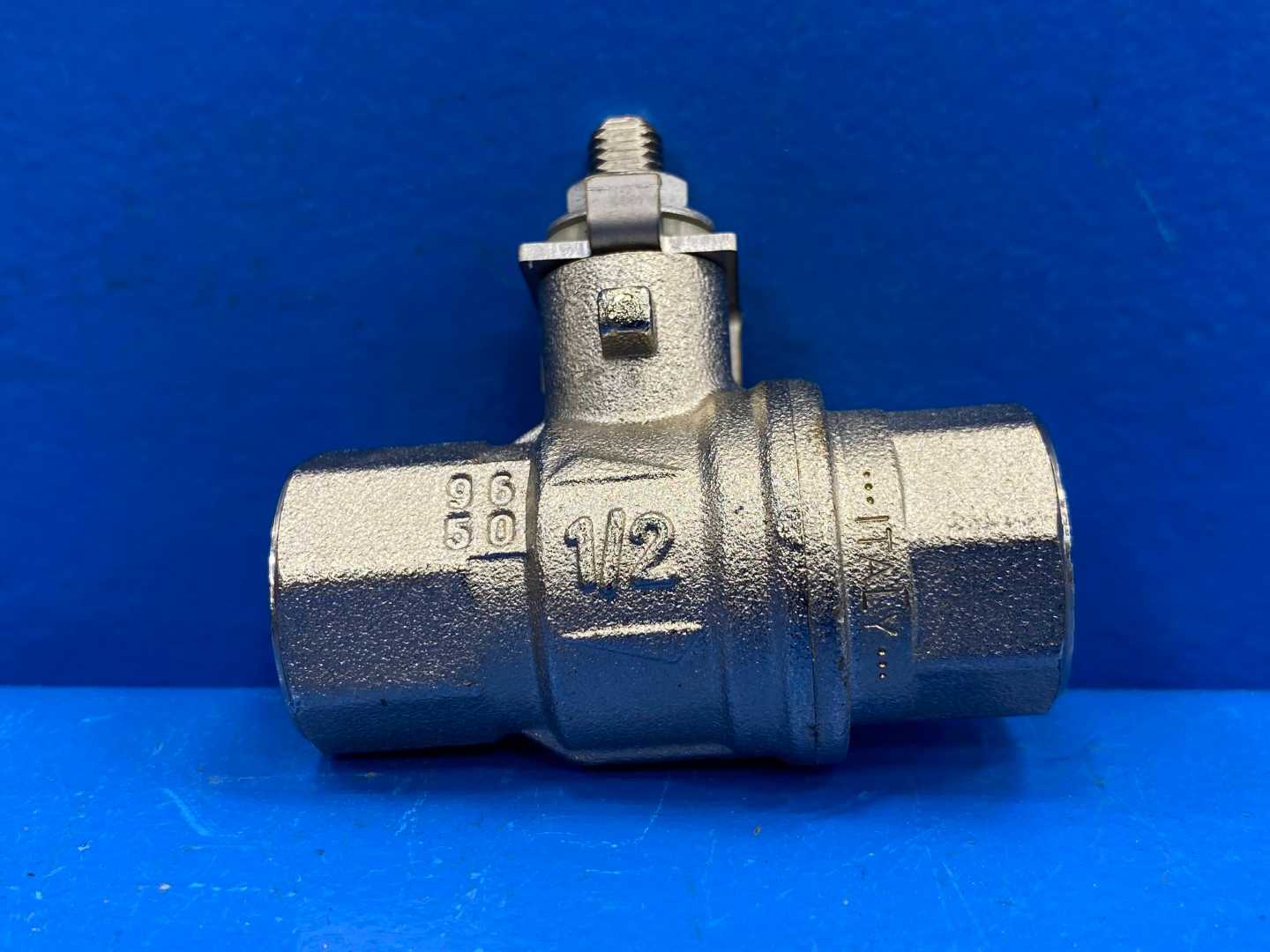 BRADLEY Horizontal  Stay Open Valve 1/2" 600 CWP No Lever