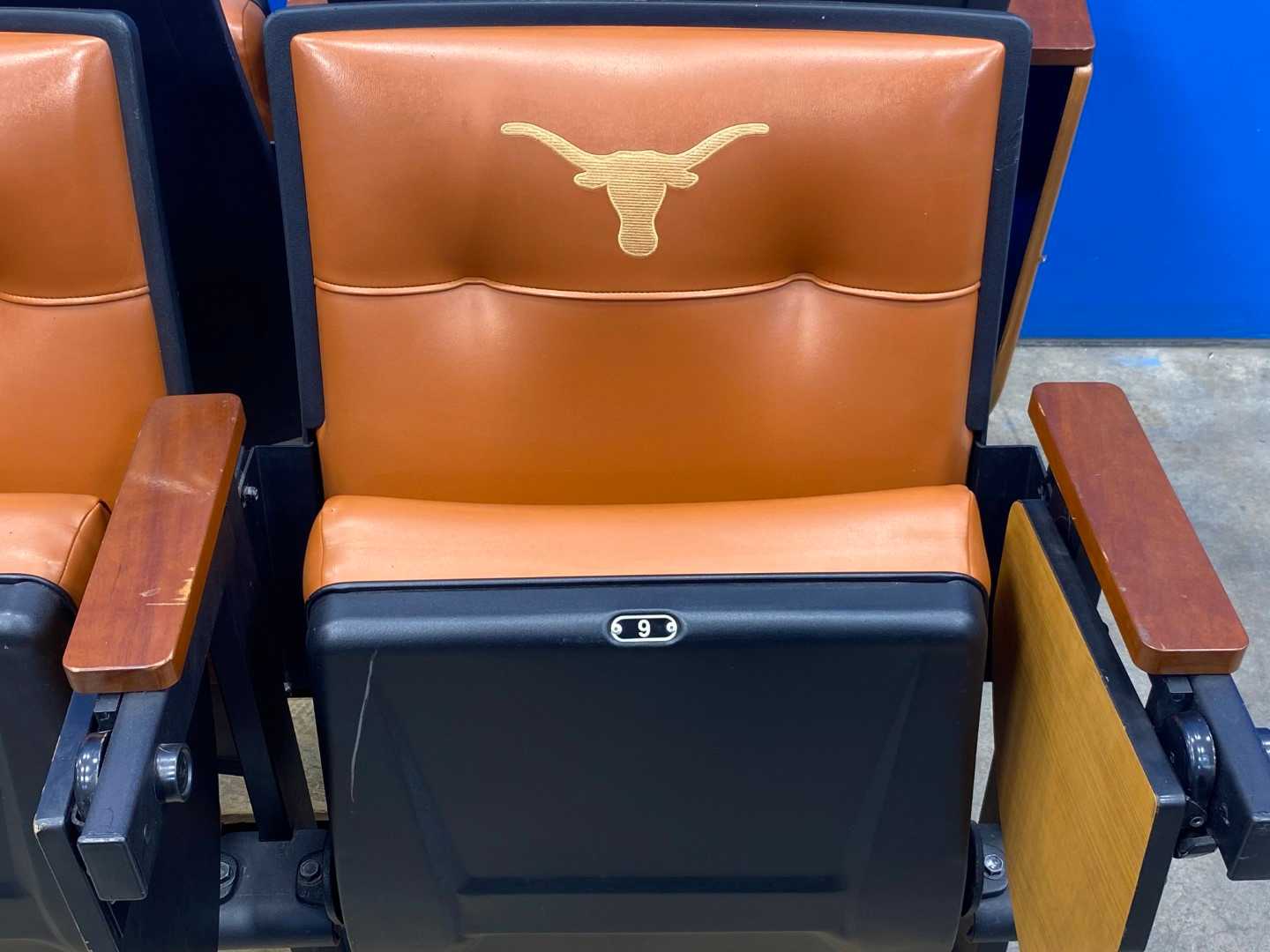 University of Texas (UT) Longhorn Theater Seats w/ Folding Desk Collectors