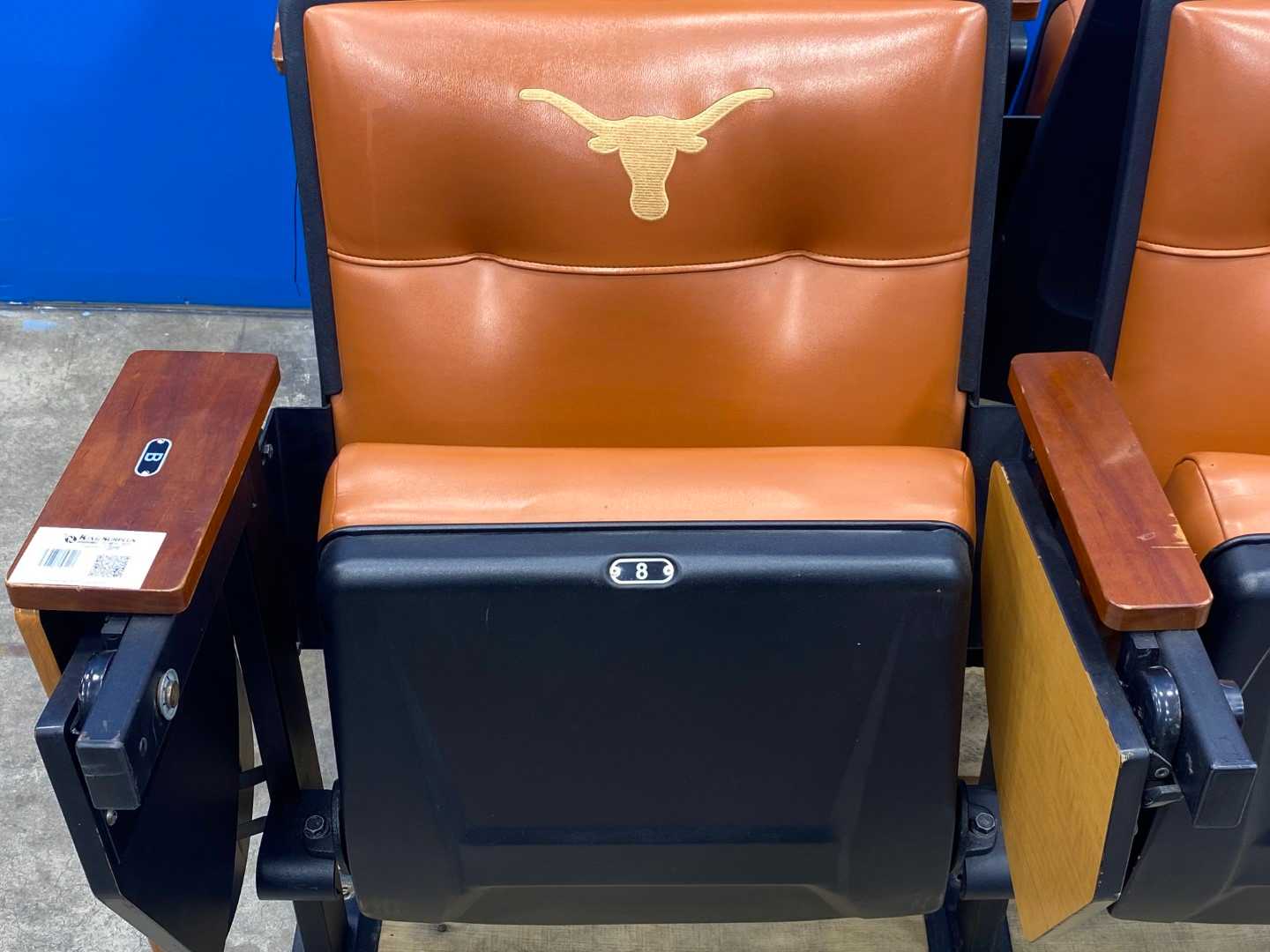 University of Texas (UT) Longhorn Theater Seats w/ Folding Desk Collectors