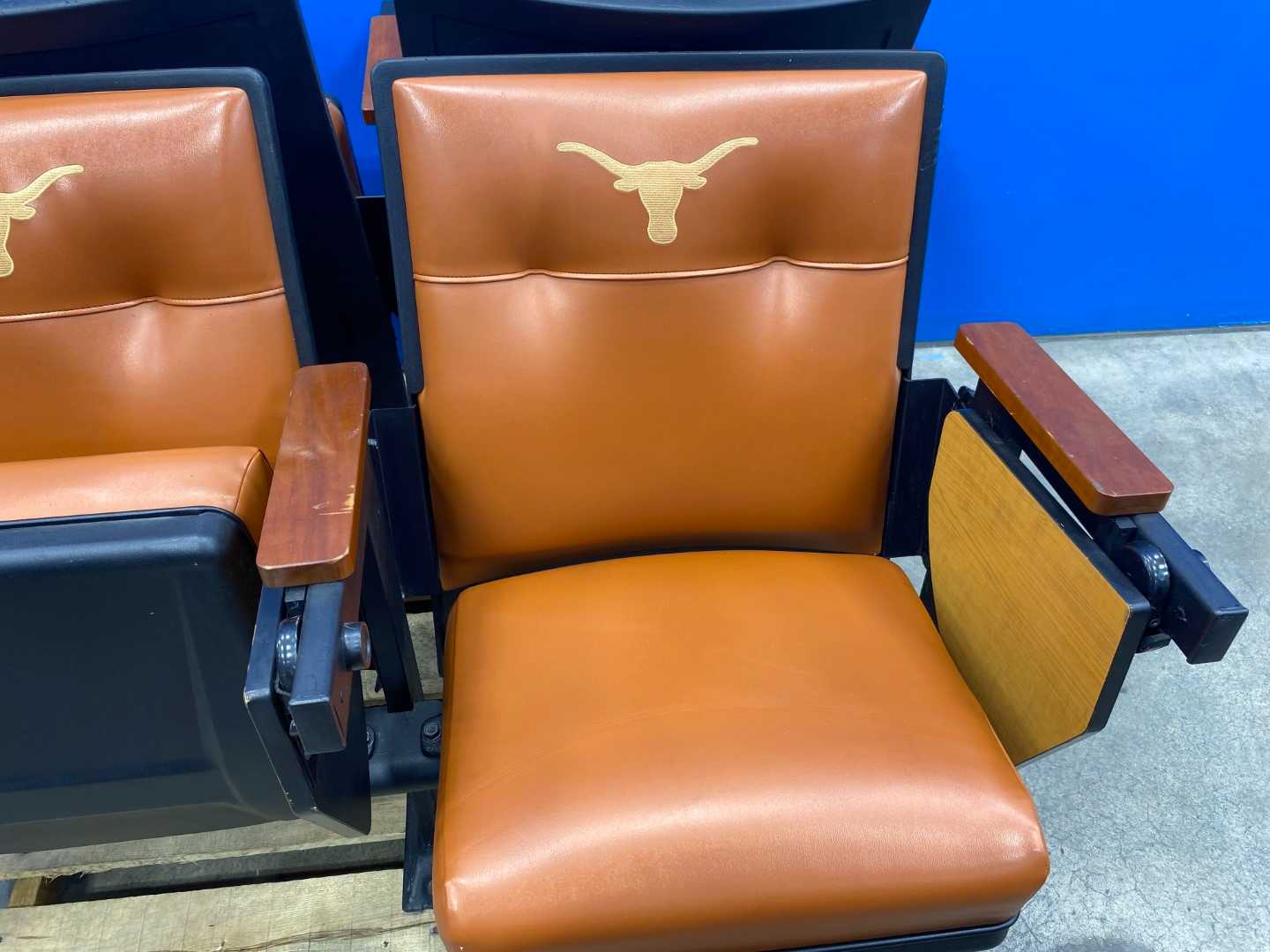 University of Texas (UT) Longhorn Theater Seats w/ Folding Desk Collectors