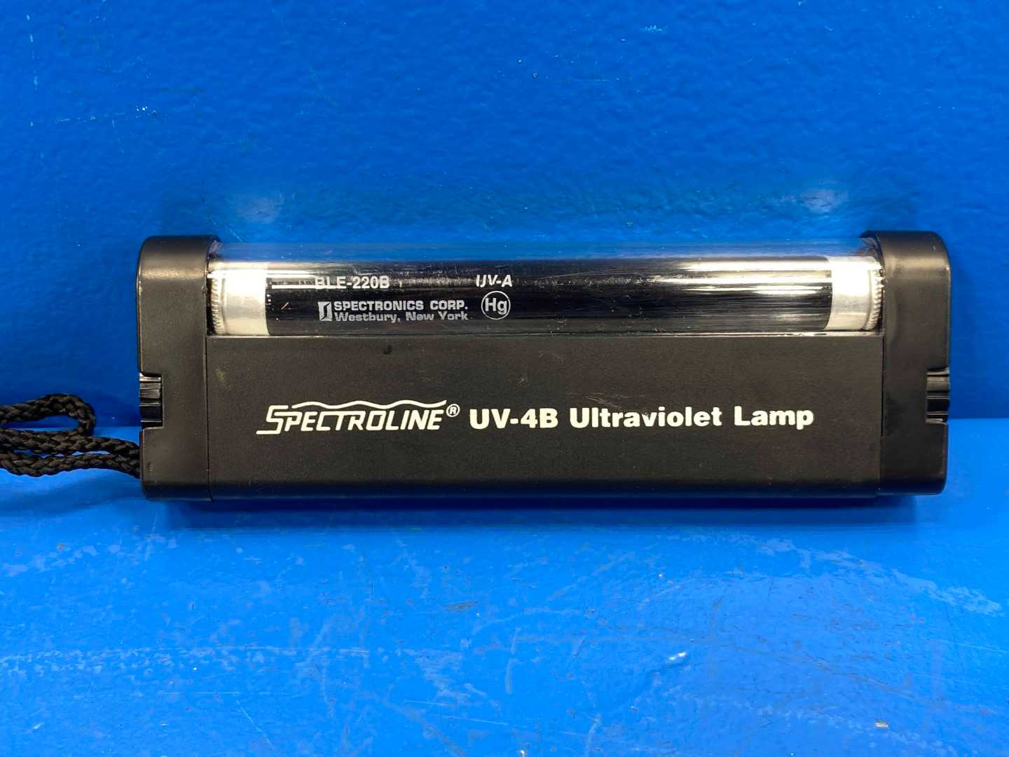 Spectroline Battery Operated Ultraviolet Model UV-4B Lantern