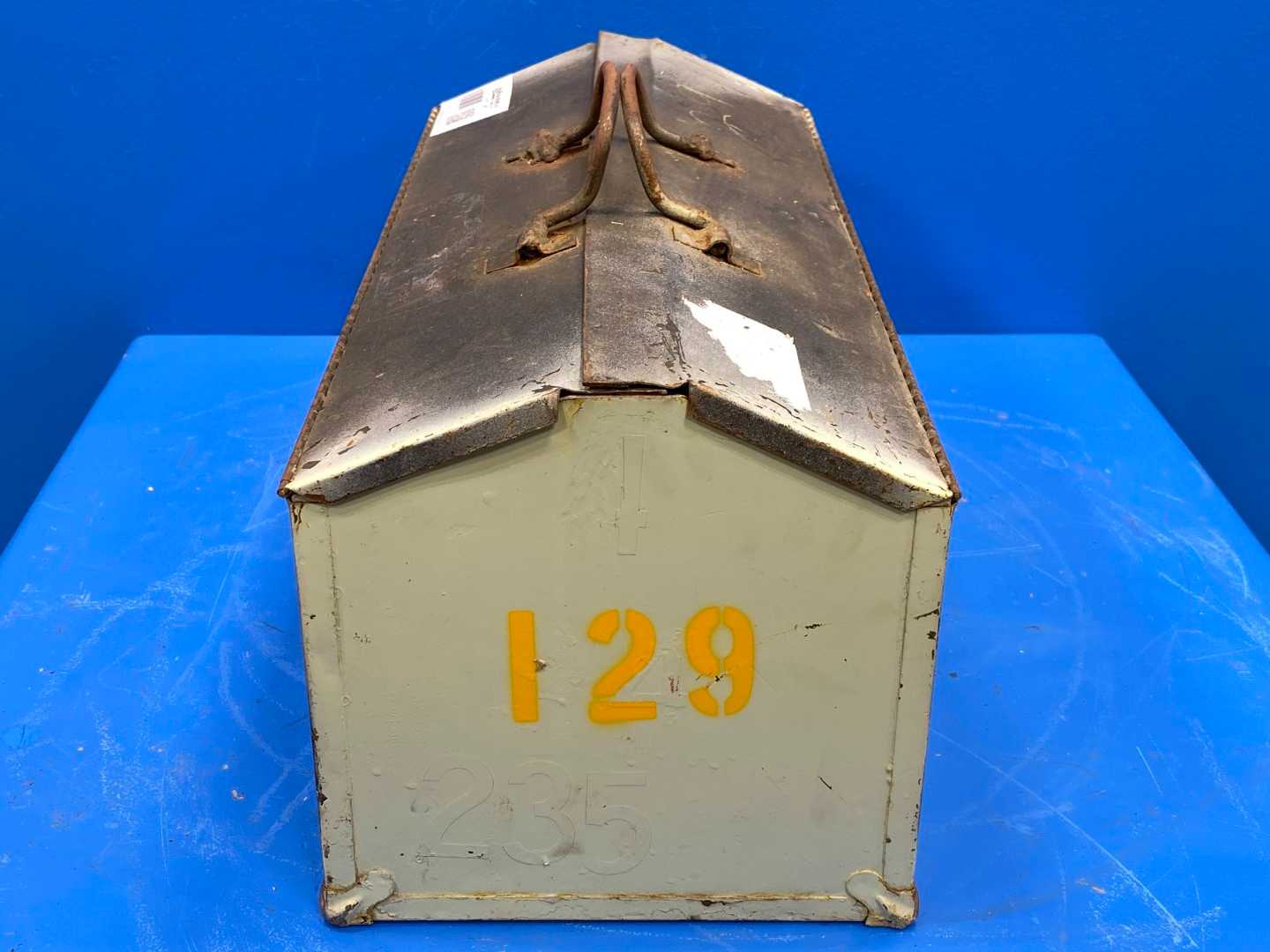 Antique  Metal Toolbox