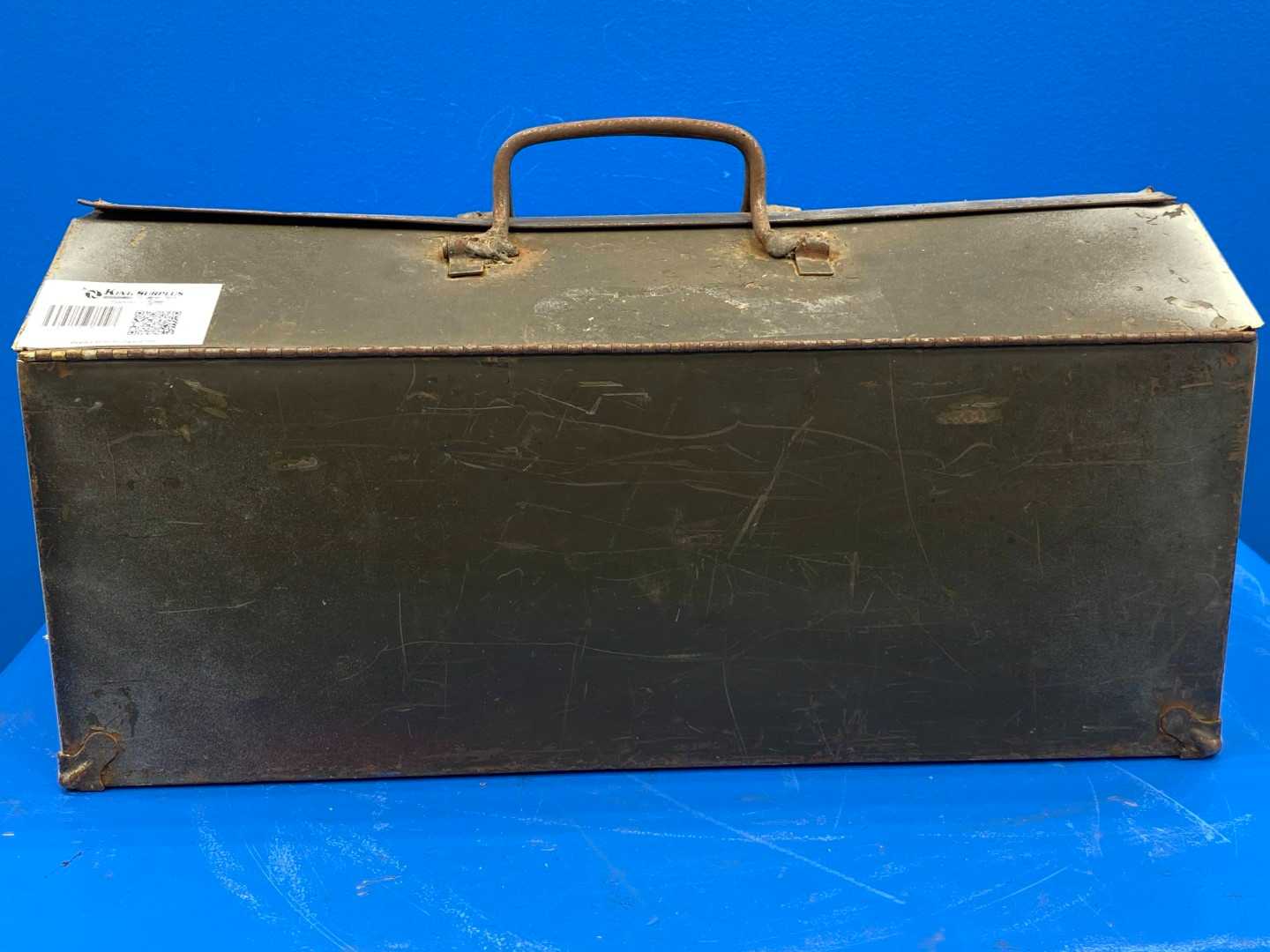 Antique  Metal Toolbox