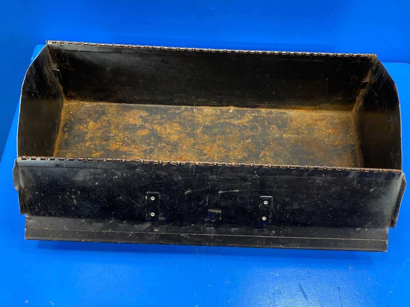 Small Black/Blue Metal Toolbox