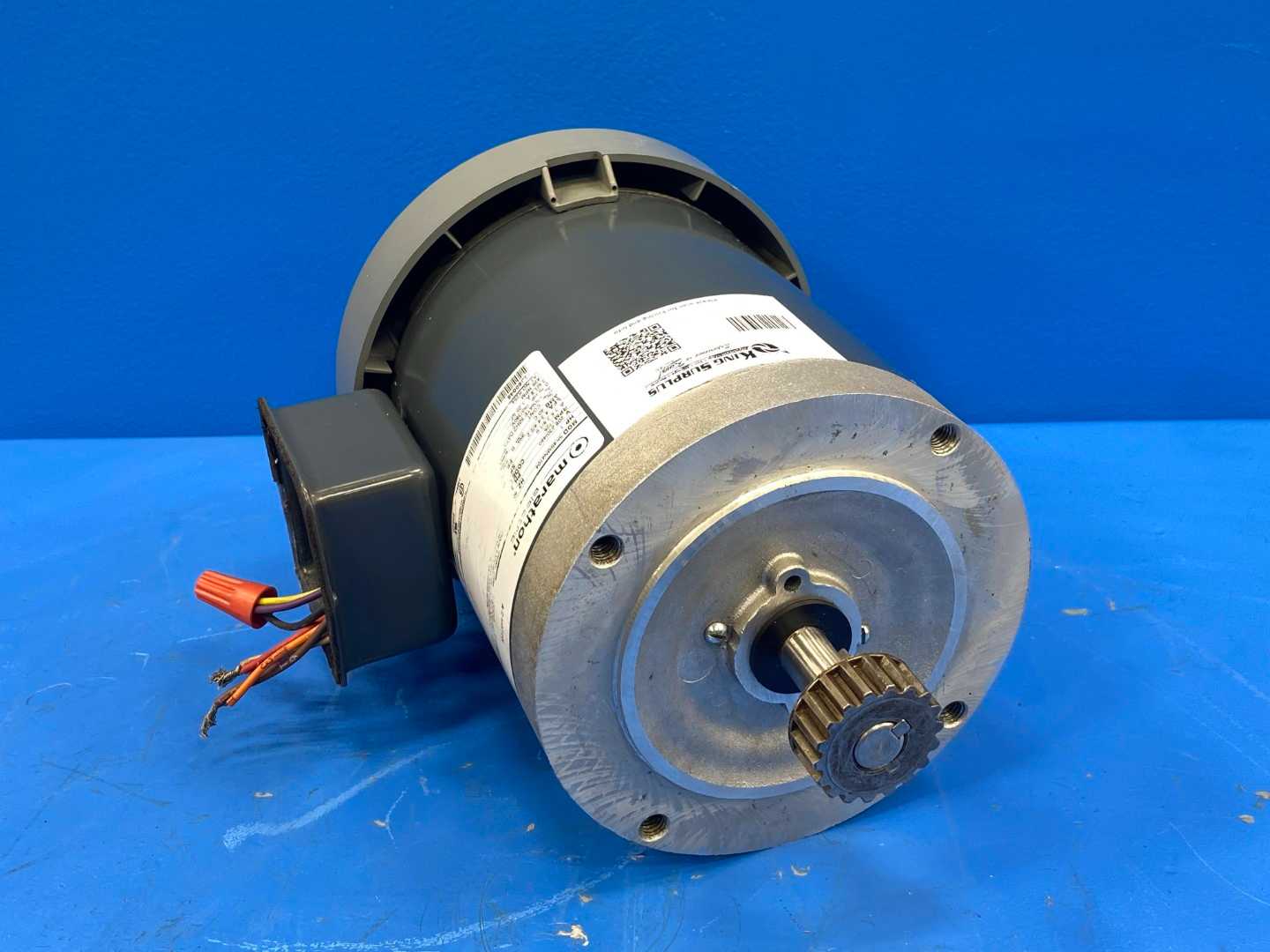 1HP Marathon Electric 5K49MN4104 A-C Motor RPM 1725 208v-230/460v  60HZ