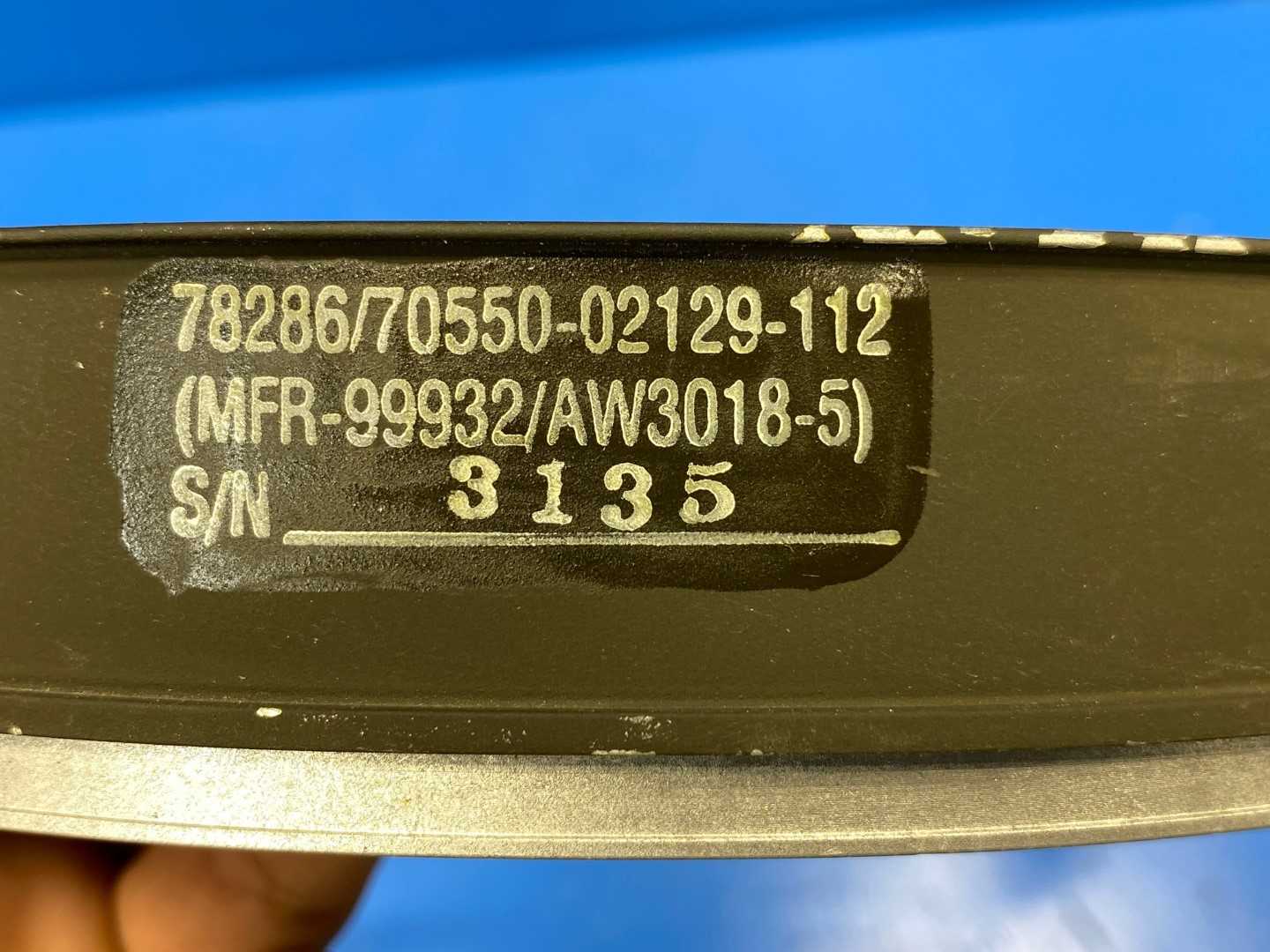 Slip Ring Assembly - 78286/70550-02129-044 - Sikorsky Blackhawk S-70A-9 Aircraft Component