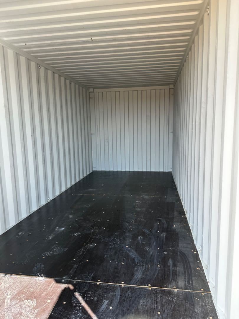20' Container NEW STD Dark Beige  w/ lockbox 