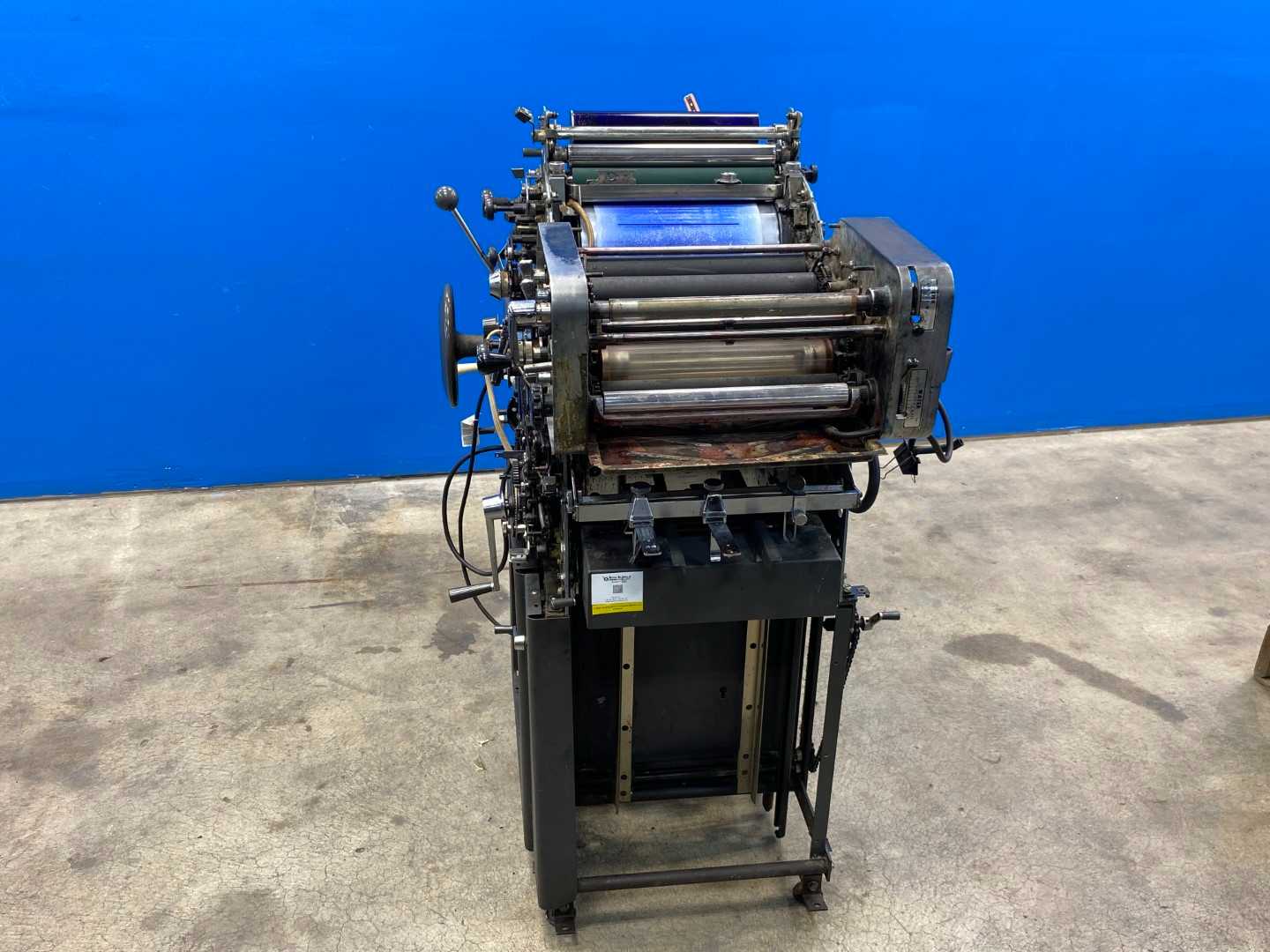 AB Dick 360 printing press with a Townsend T-51 2nd color head