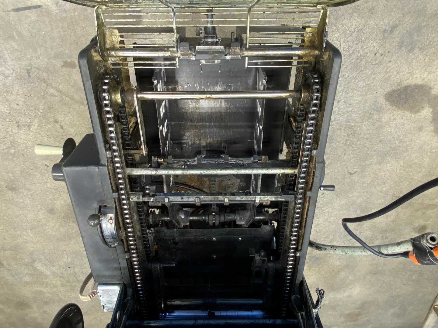 AB Dick 360 printing press with a Townsend T-51 2nd color head