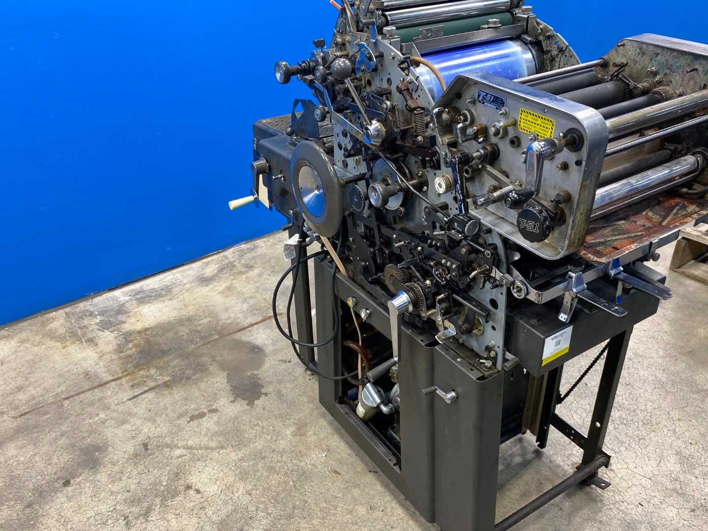 AB Dick 360 printing press with a Townsend T-51 2nd color head