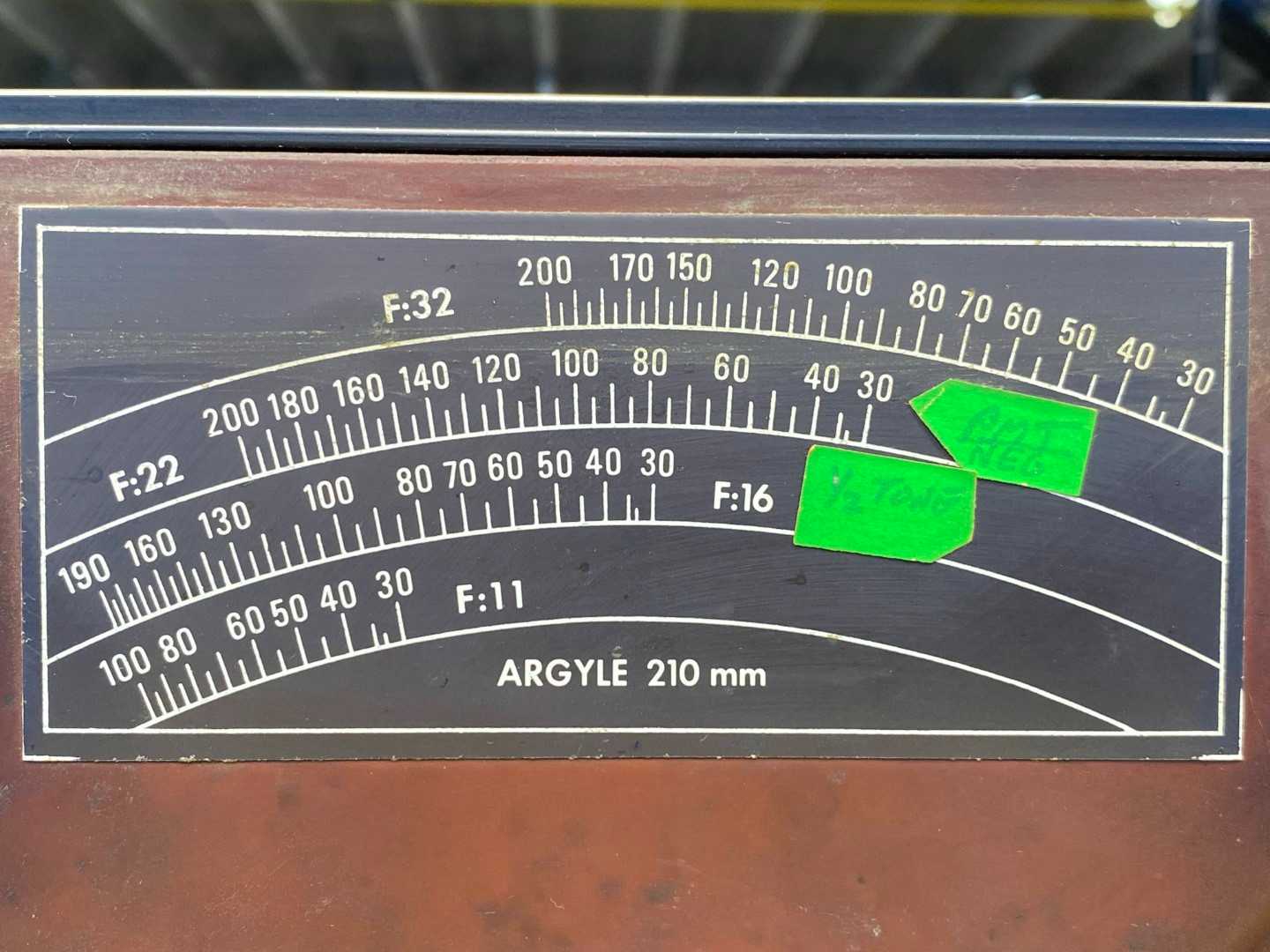 Antique Argyle Timer Model IT 3M  18 Process Camera 