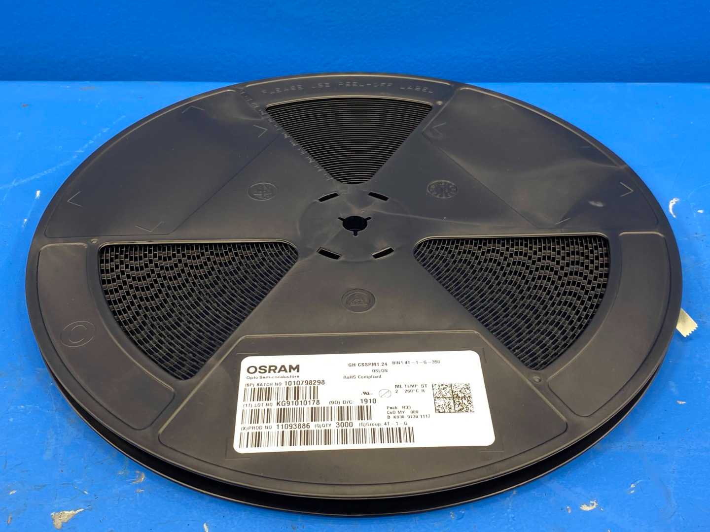 OSRAM Opto Semiconductors RED LED OSLON SSL 120 GH CSSPM1.24-4T2U-1-1-350-R3