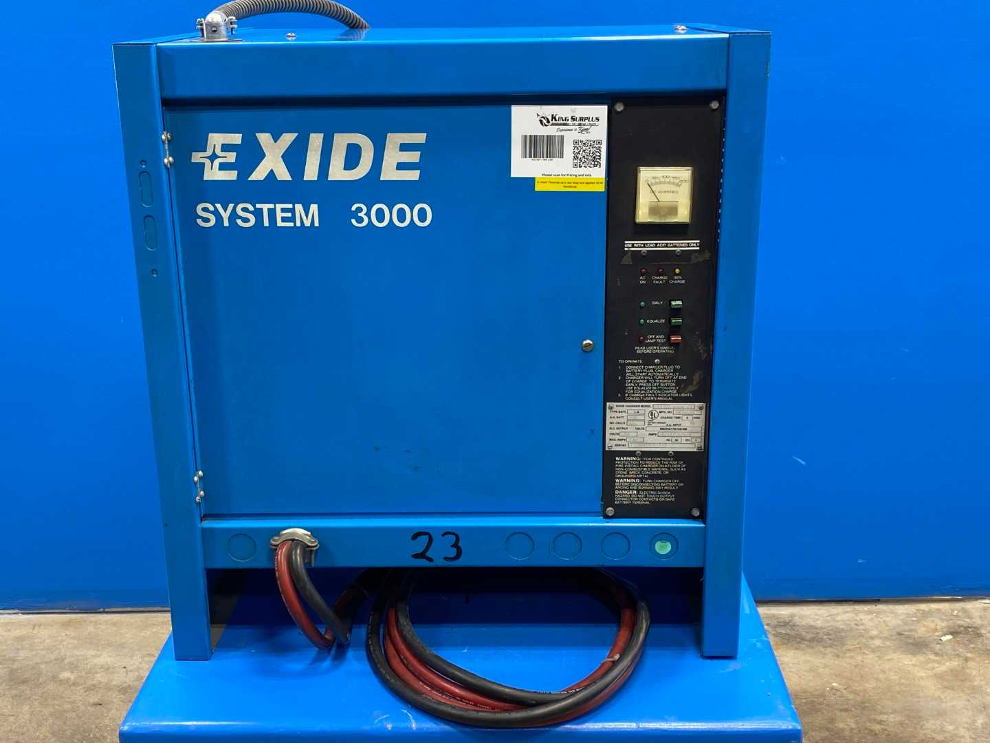 Exide System 3000 FS3-12-850B 03 Battery Charger