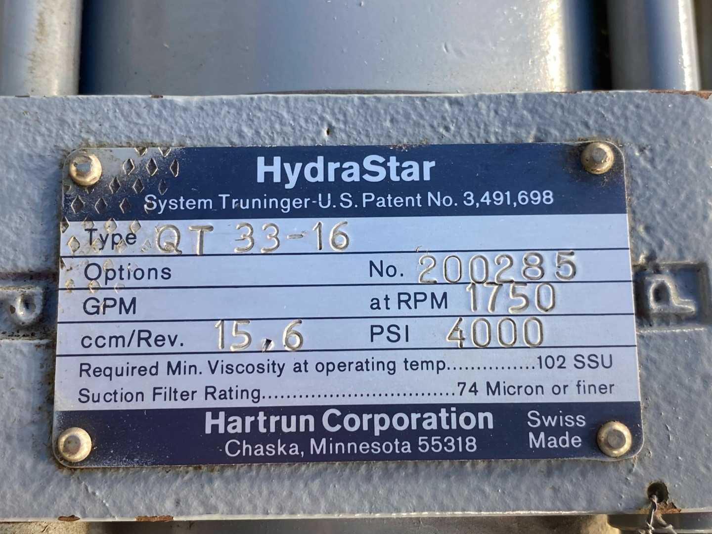 MTS 312.21 10 Metric ton hydraulic pressure tester