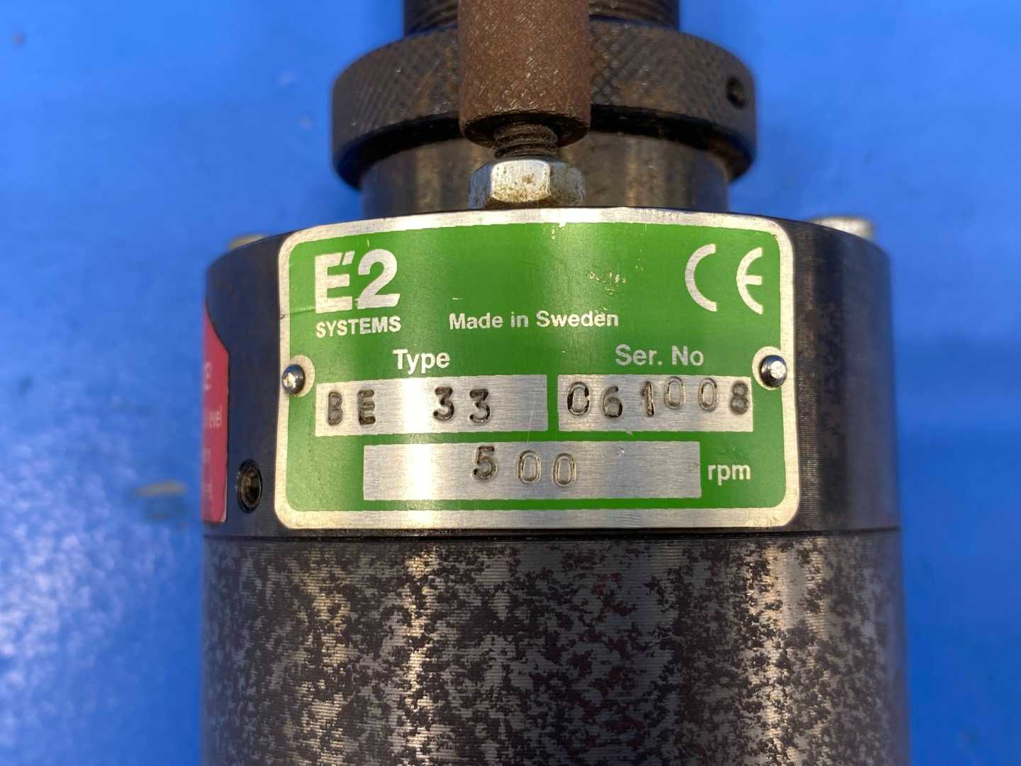 E2 SYSTEMS BE 33 Air driven hydraulic drilling tapping milling unit 500rpm