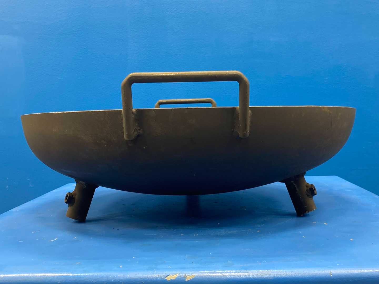 Cowboy Pit - No Legs Bowl Only (Black Coated)