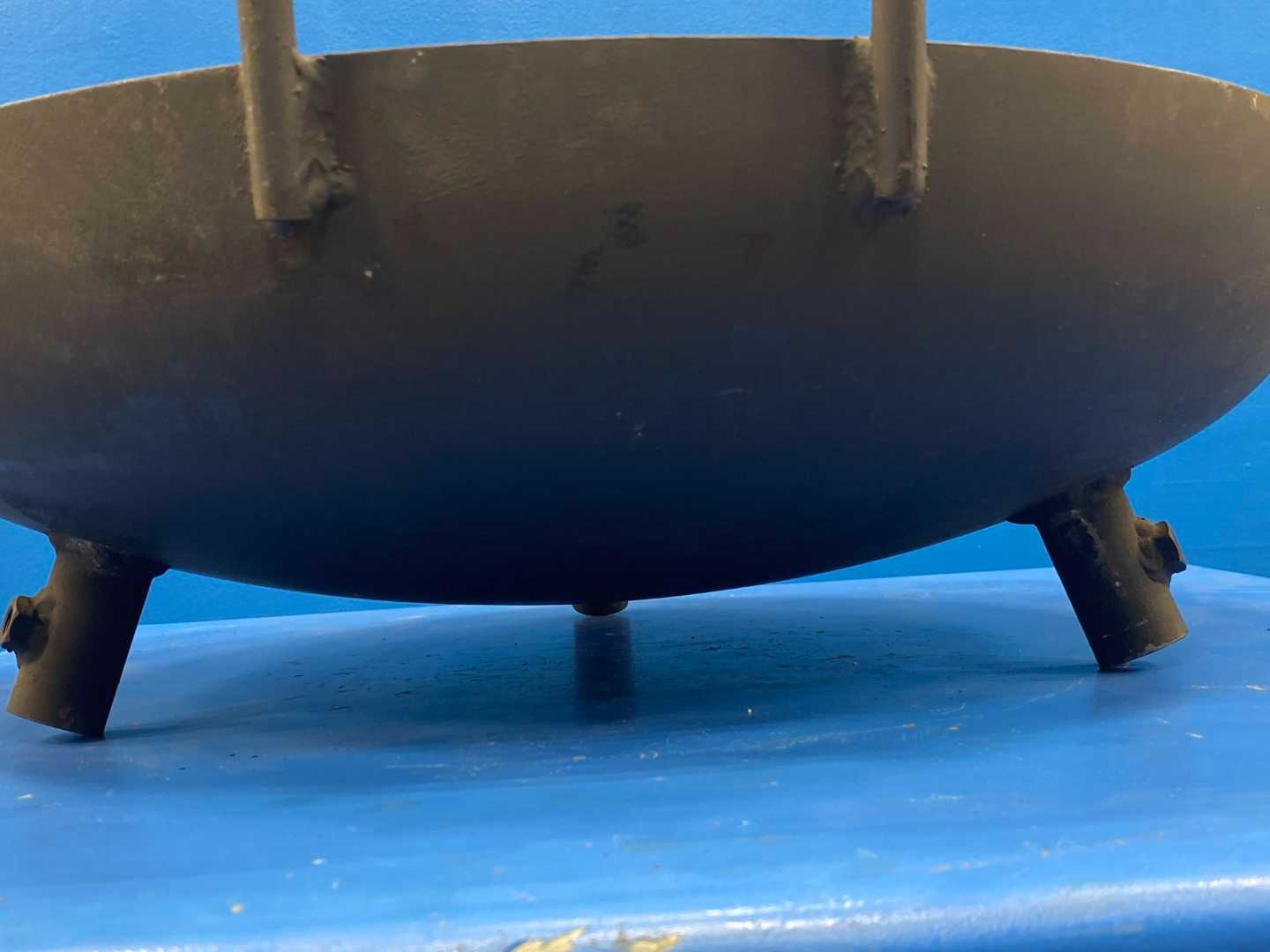 Cowboy Pit - No Legs Bowl Only (Black Coated)