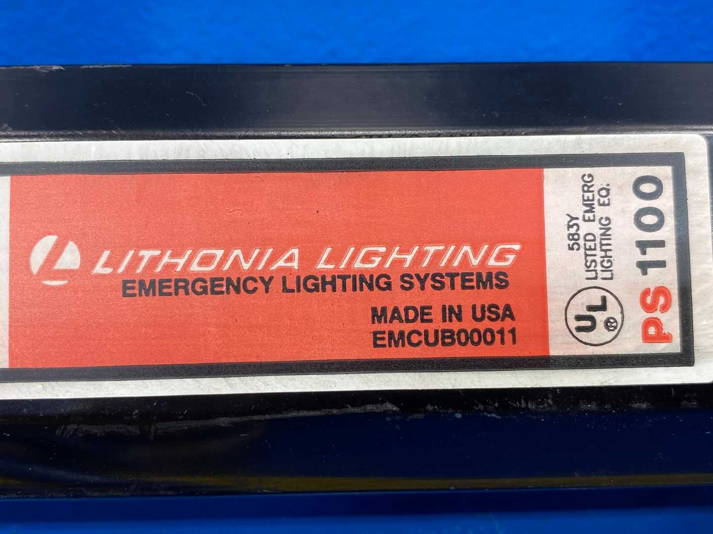 Lithonia Lightning PS1100 Ballast Emergency Lighting System Inverter/Charger