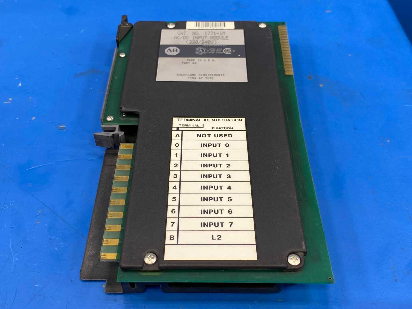 Allen-Bradley 1771-IM AC/DC Input Module (220/240V) 