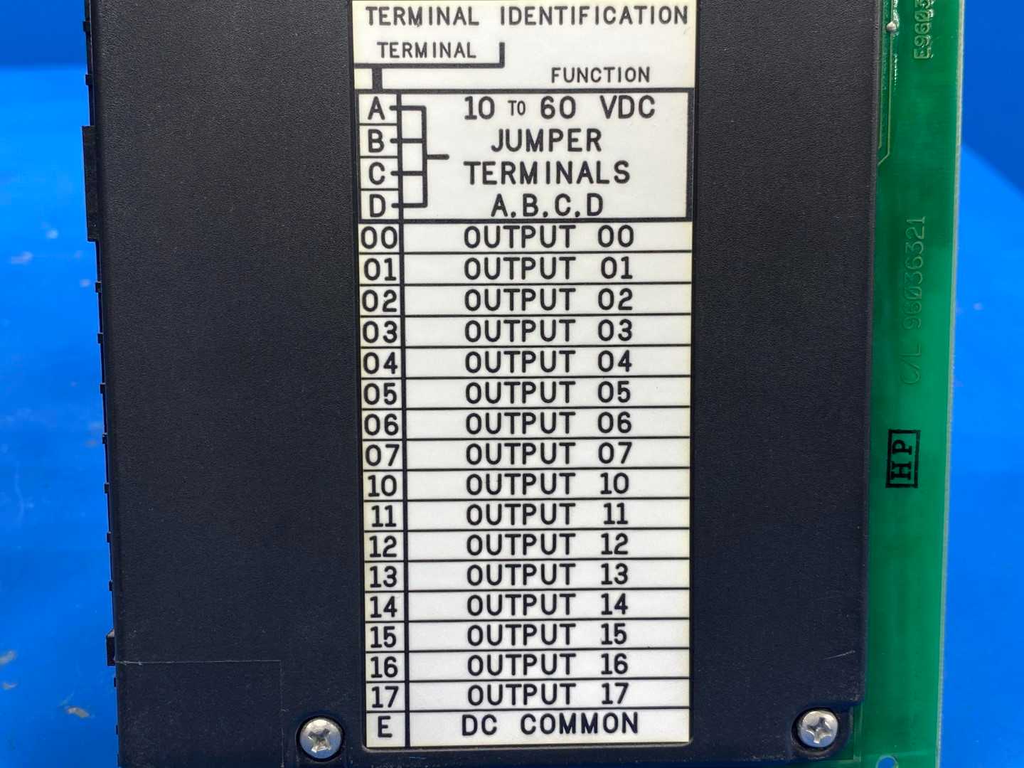 Allen-Bradley 1771-0BD 10 to 60 VDC Ouput Module