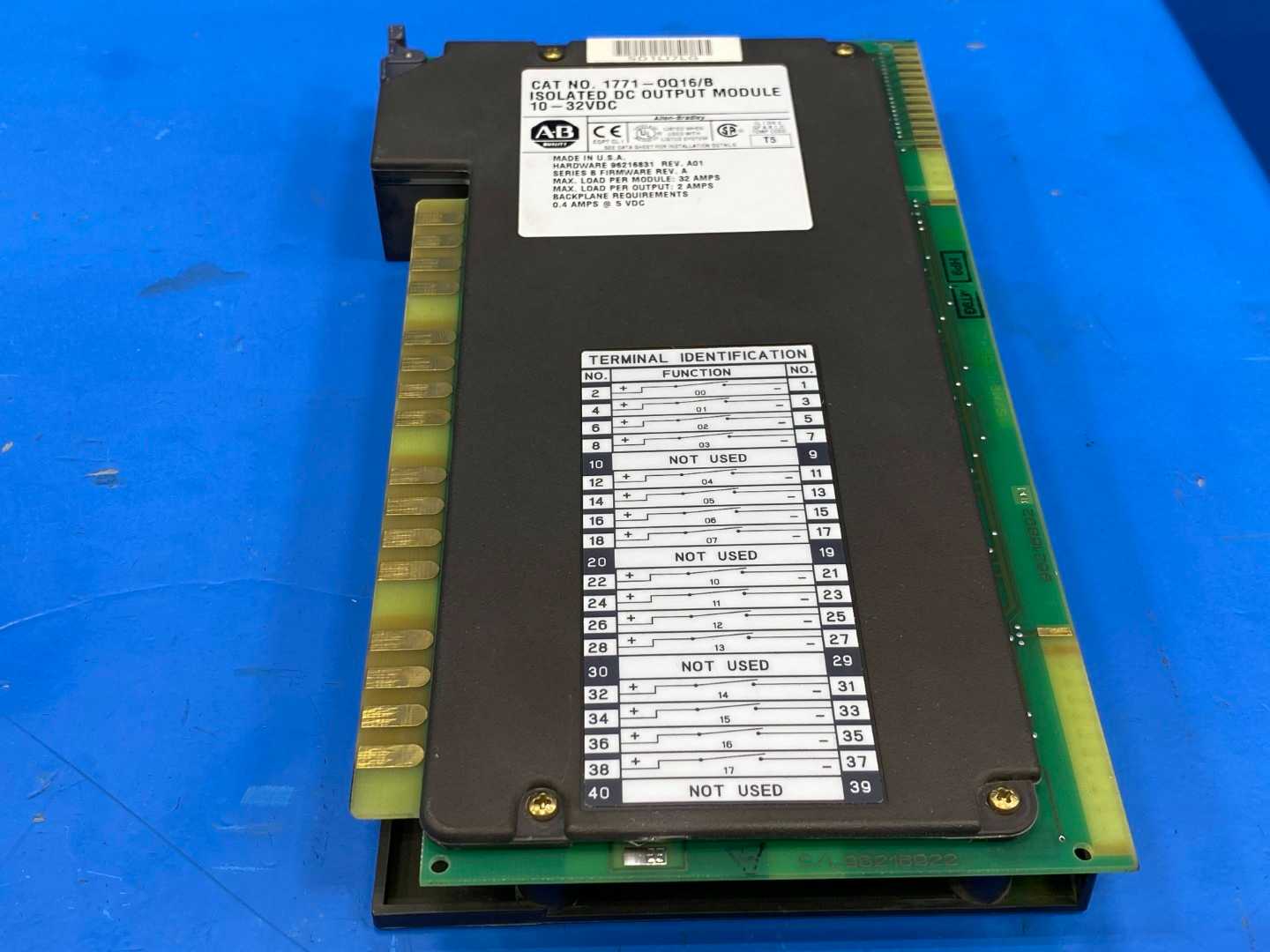 Allen-Bradley 1771-0Q16/B Isolated DC Output Module 10-32VDC