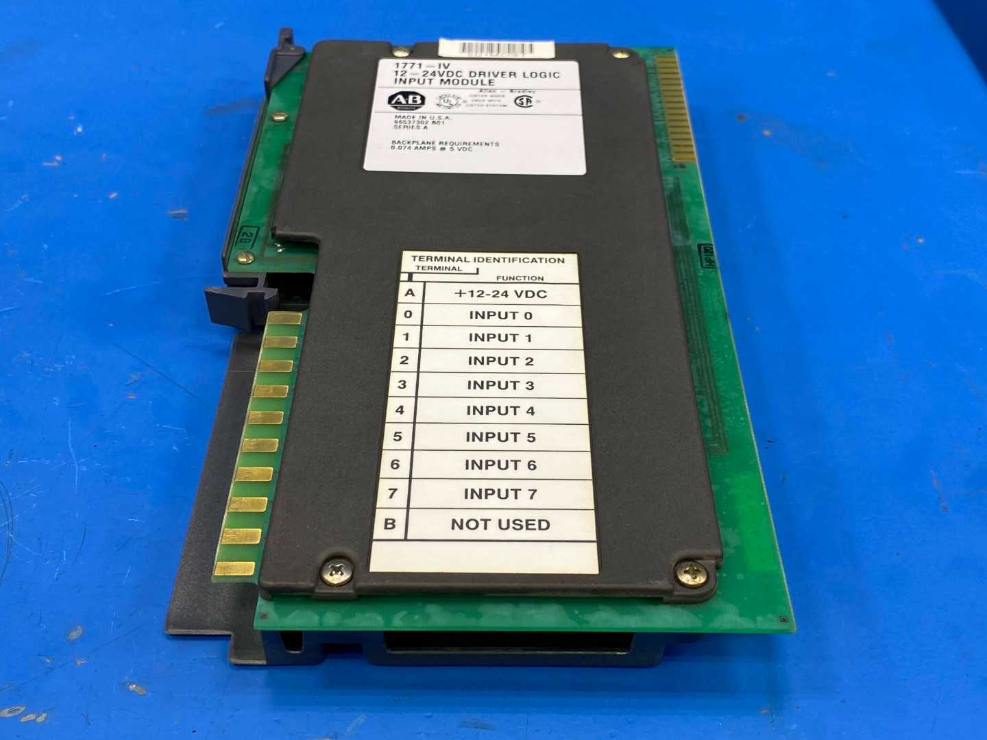 Allen-Bradley 1771- IV 12-24VDC Driver Logic Input Module