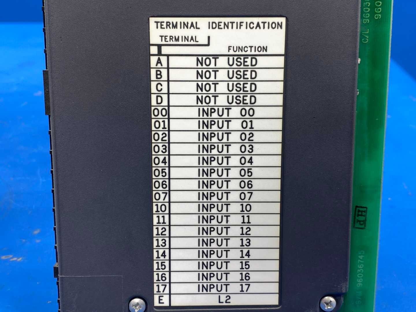 Allen-Bradley 1771-IAD B 120V AC/DC Input Module T6