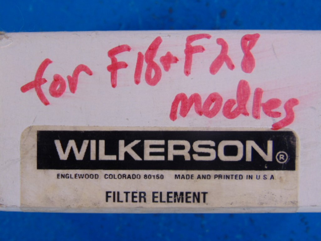 WILKERSON FILTER ELEMENT  FRP-96-653, AIR MICRON W/RUBBER O-RING