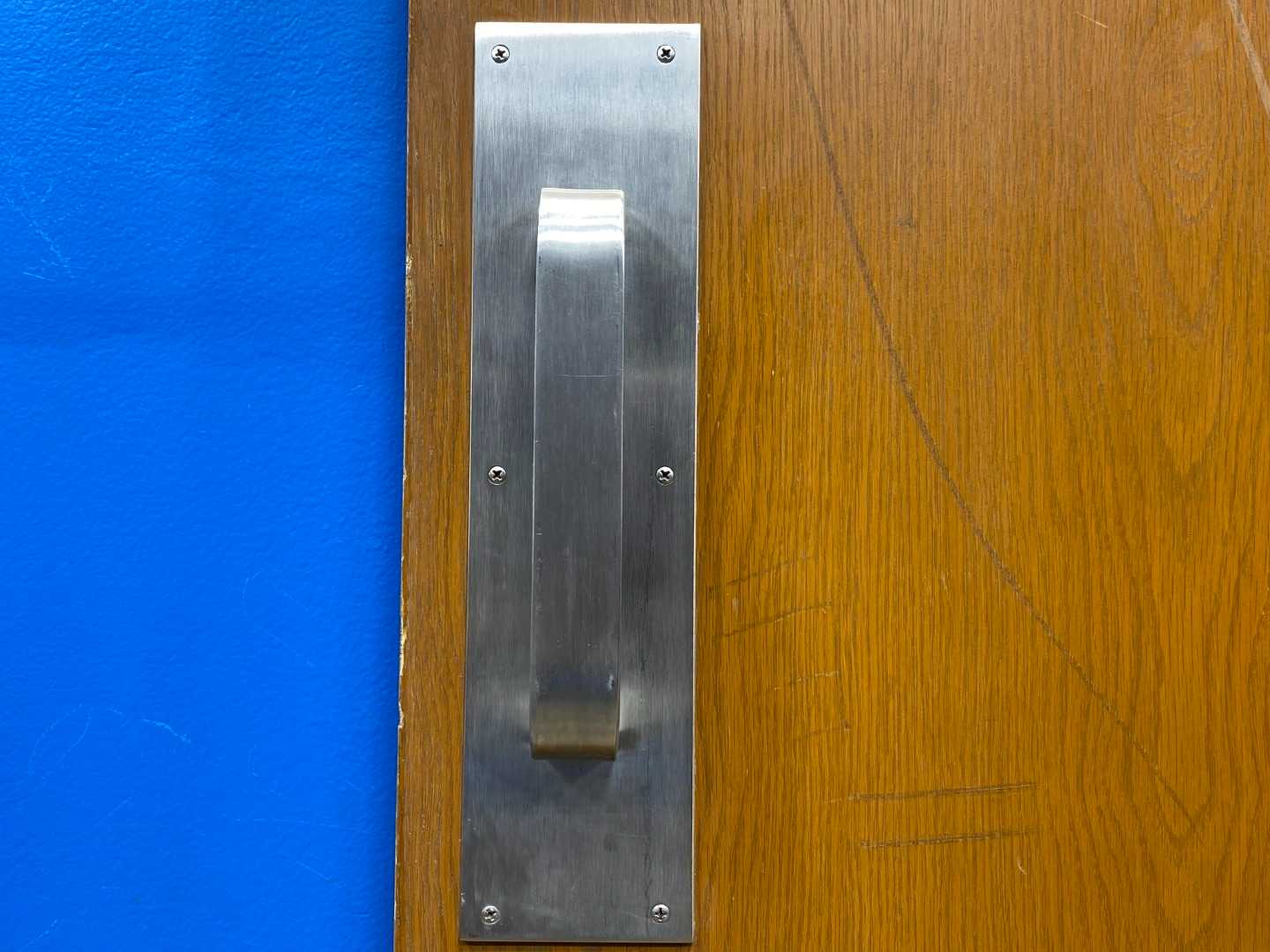 3.0X7.0 SOLID CORE DOOR with hardware and auto close