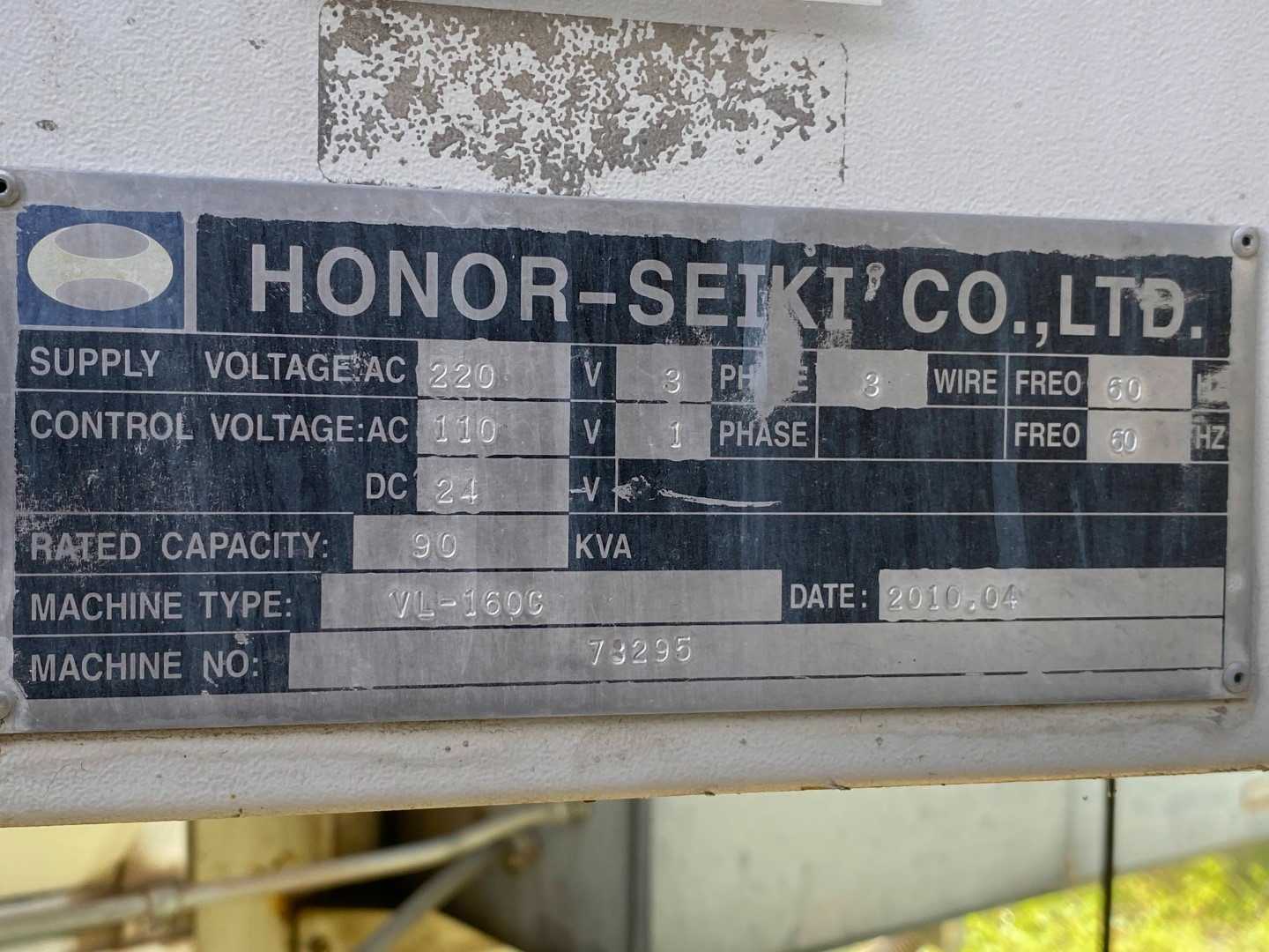 Honor-Seiki Vertical Lathe Machine